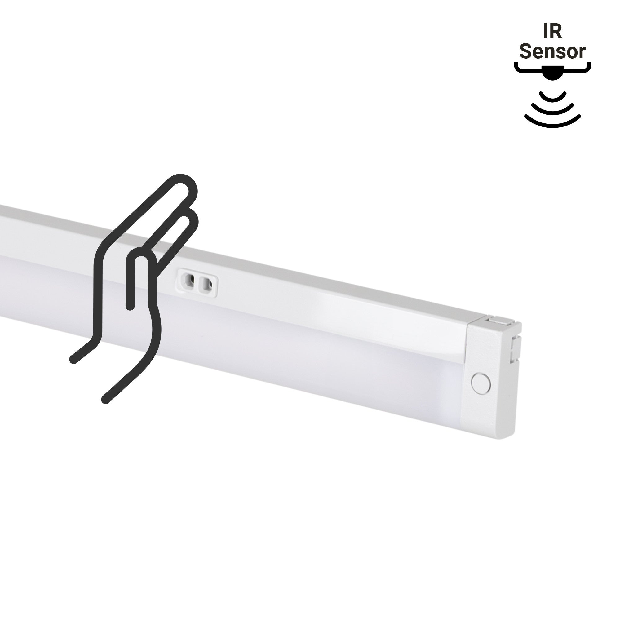 Regleta LED bajo mueble 4W - CCT - Con sensor IR - 30cm
