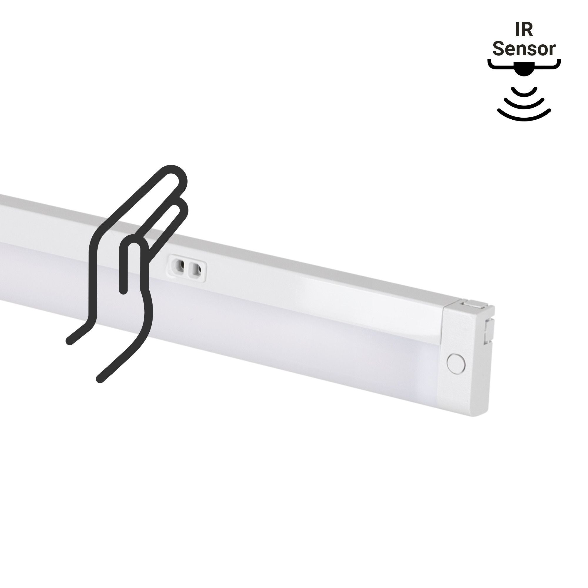 Regleta LED bajo mueble 8W - CCT - Con sensor - 60cm