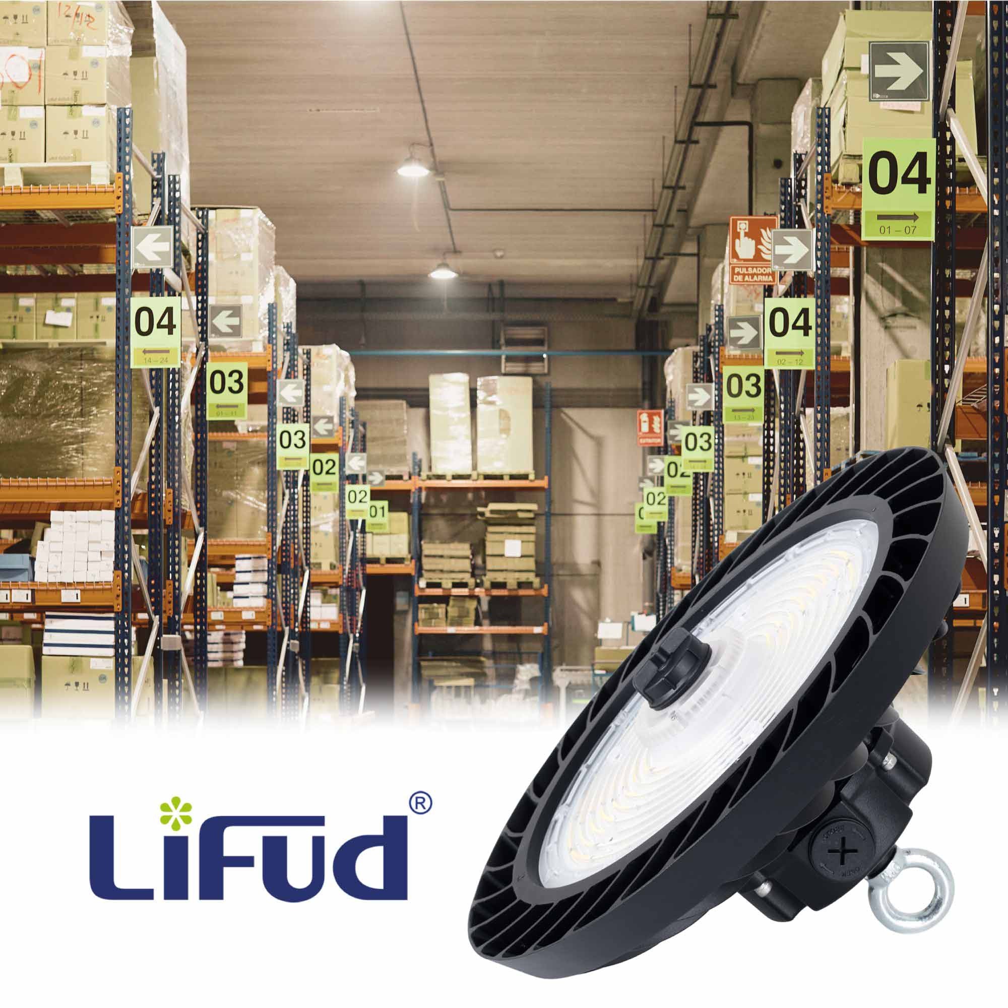 Campana LED industrial 200W - CCT - 170lm/W - Driver LIFUD - IP65 - 10 años garantía