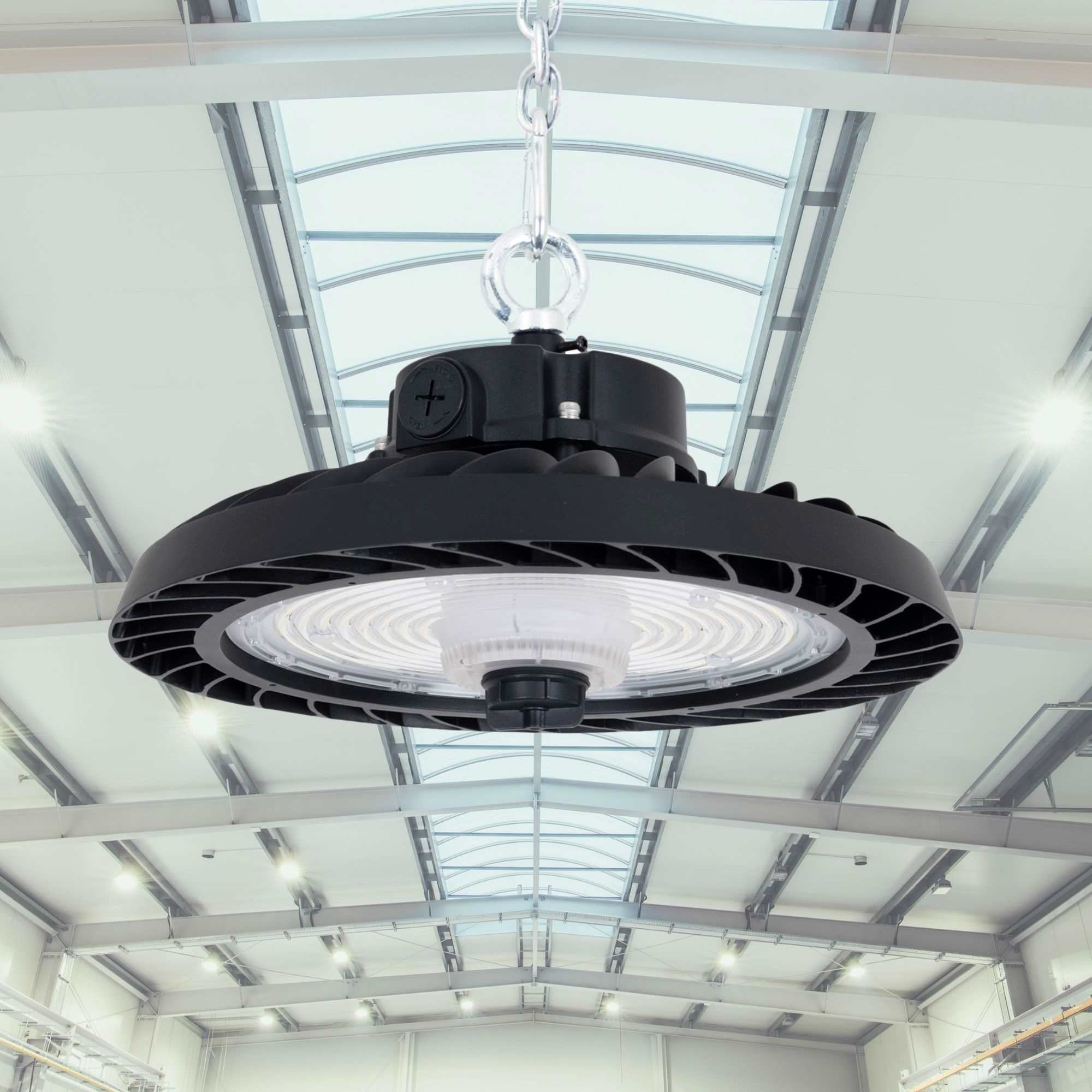 Campana LED industrial 200W - CCT - 170lm/W - Driver LIFUD - IP65 - 10 años garantía