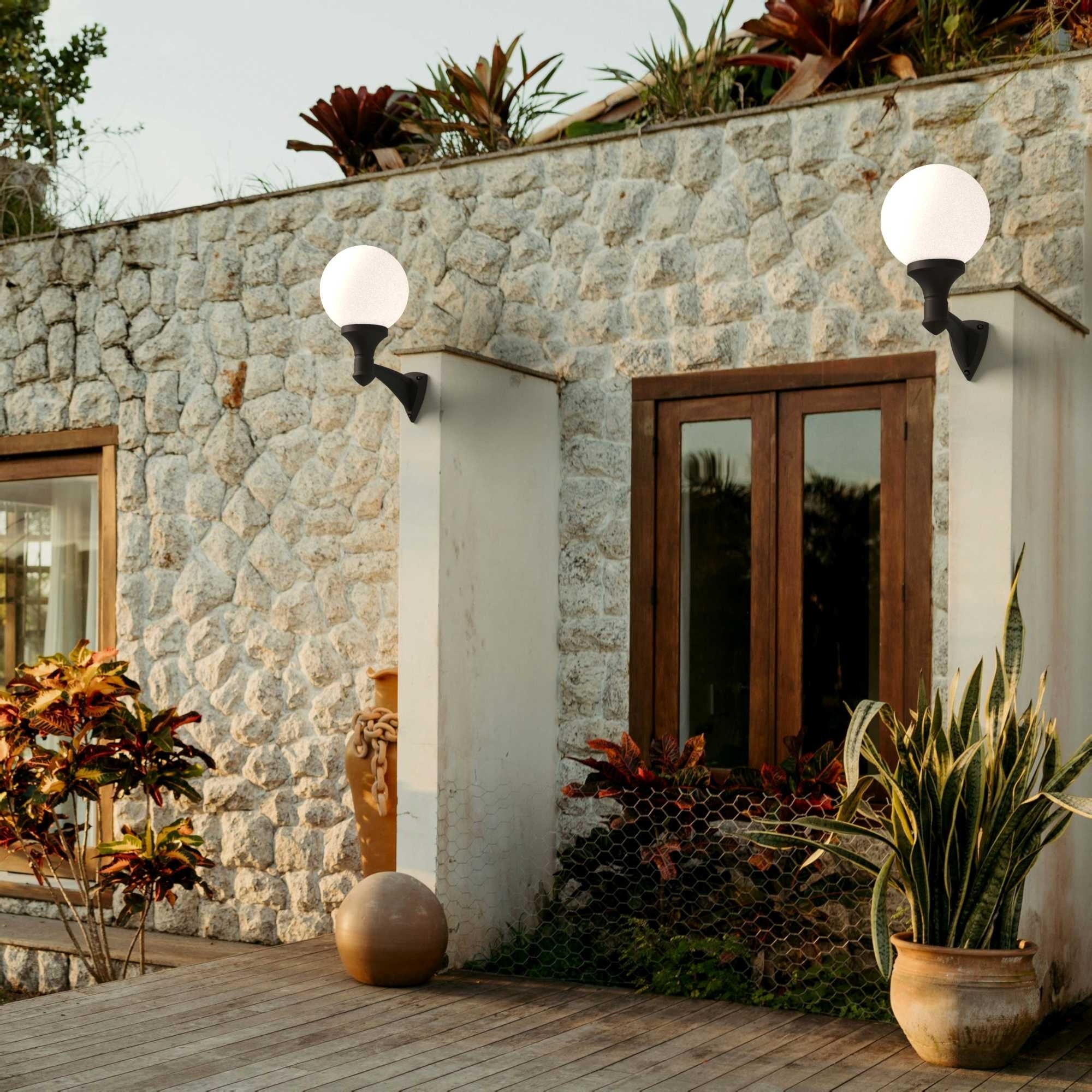 Aplique de pared exterior "GLOBE 400 MODERN" de FUMAGALLI - E27