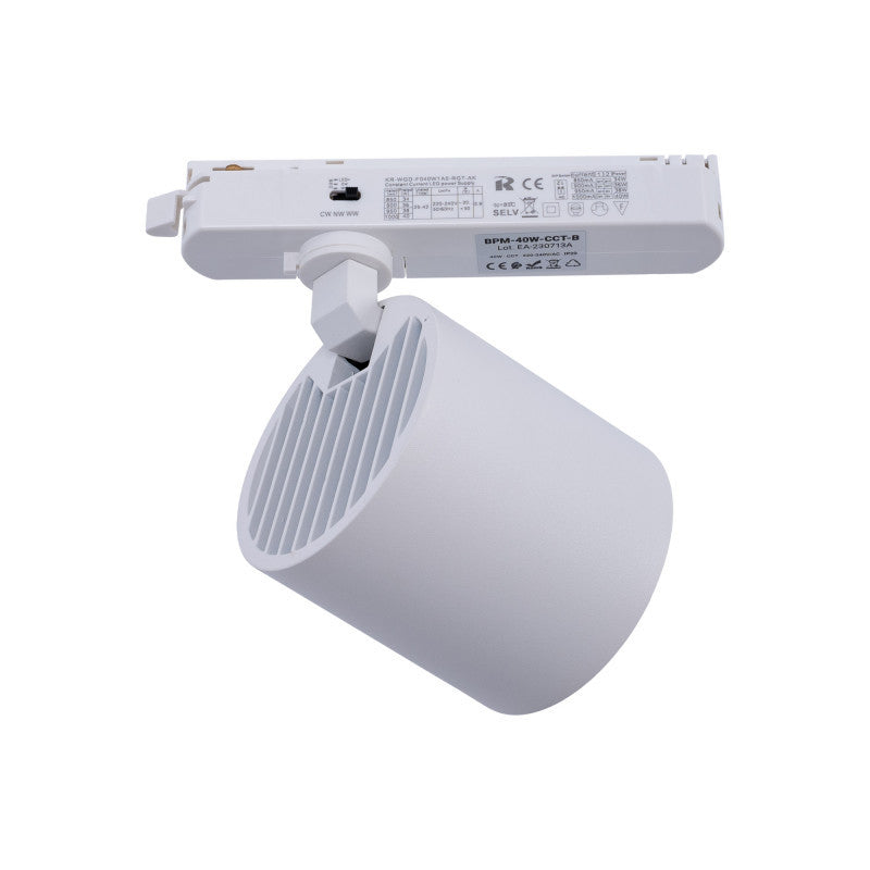 Proyector LED para carril monofásico 40W - Fruterías y verdulerías