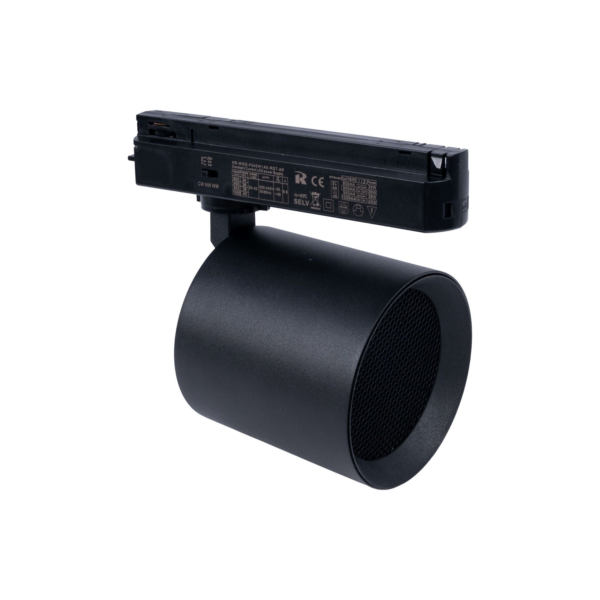 Proyector LED para carril monofásico 40W - Pescados y Mariscos