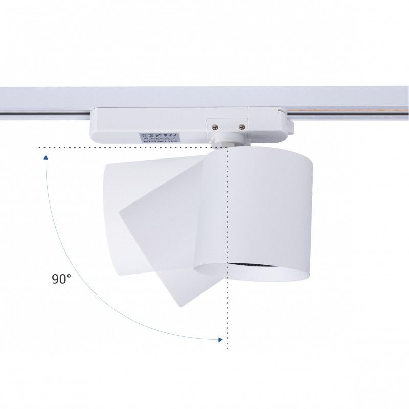 Proyector LED para carril monofásico 40W - Pescados y Mariscos