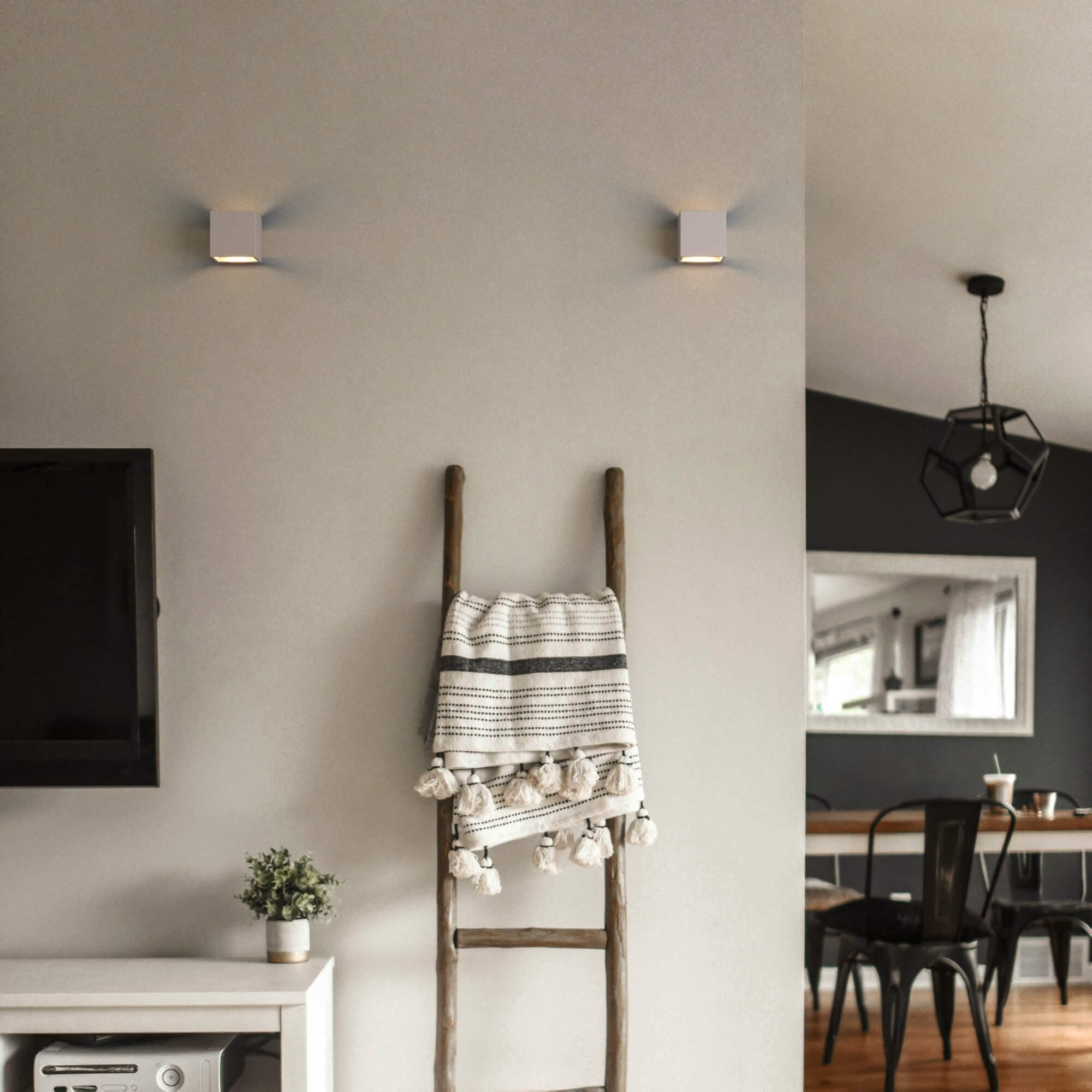 Aplique de pared concreto "Runt" - Up & down - 1 x G9