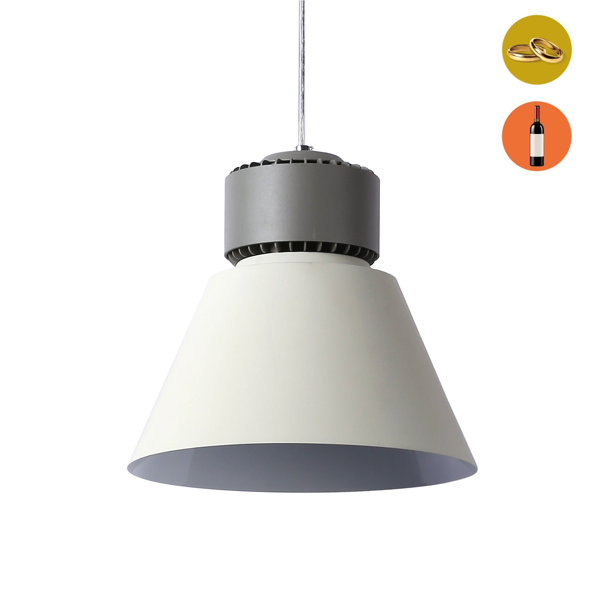 Campana LED 36W especial para oro y vino - Driver KeGu