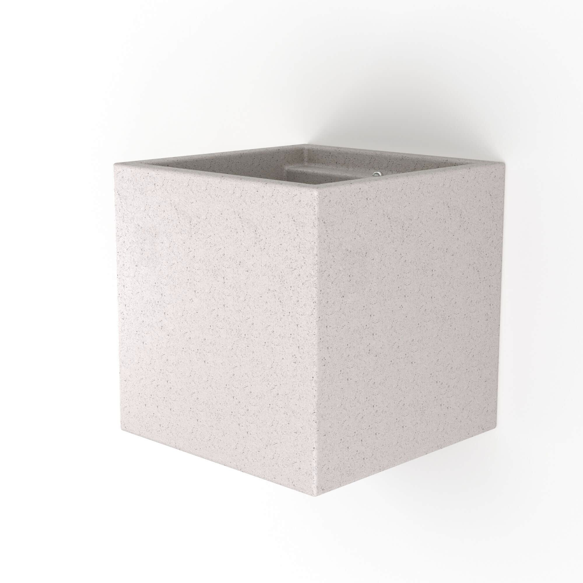 Aplique de pared concreto "Runt" - Up & down - 1 x G9