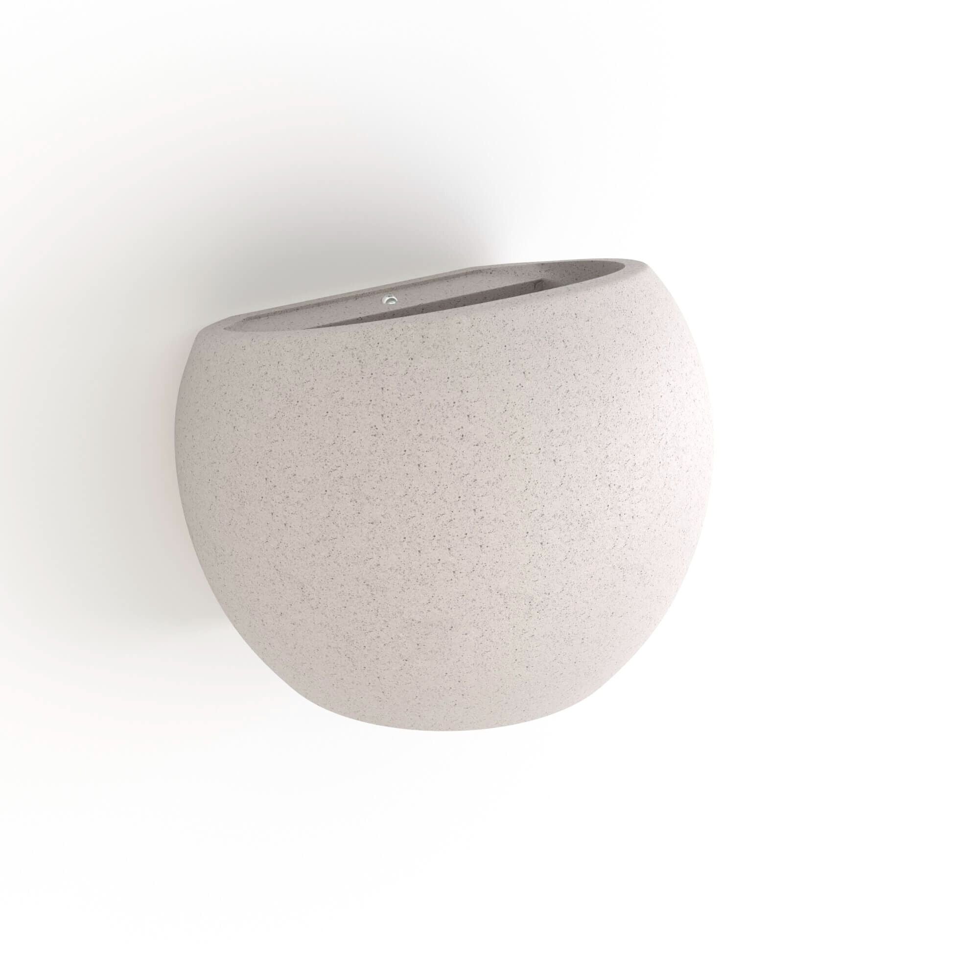 Aplique de pared concreto "Ball" - Up & down - 1 x G9