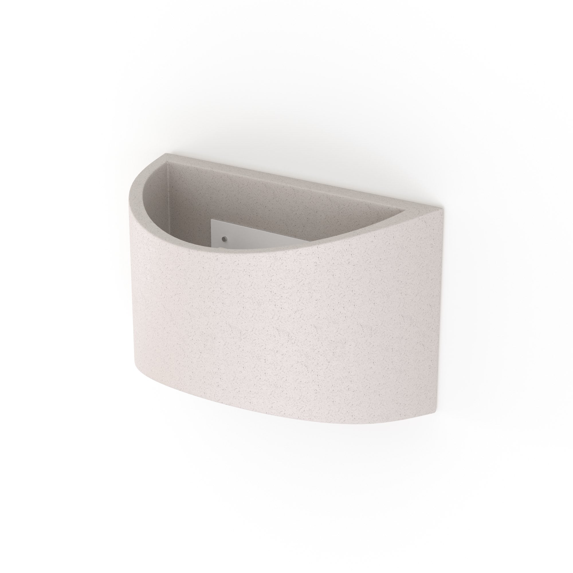Aplique de pared concreto "Raquel" - Up & down - 1 x G9