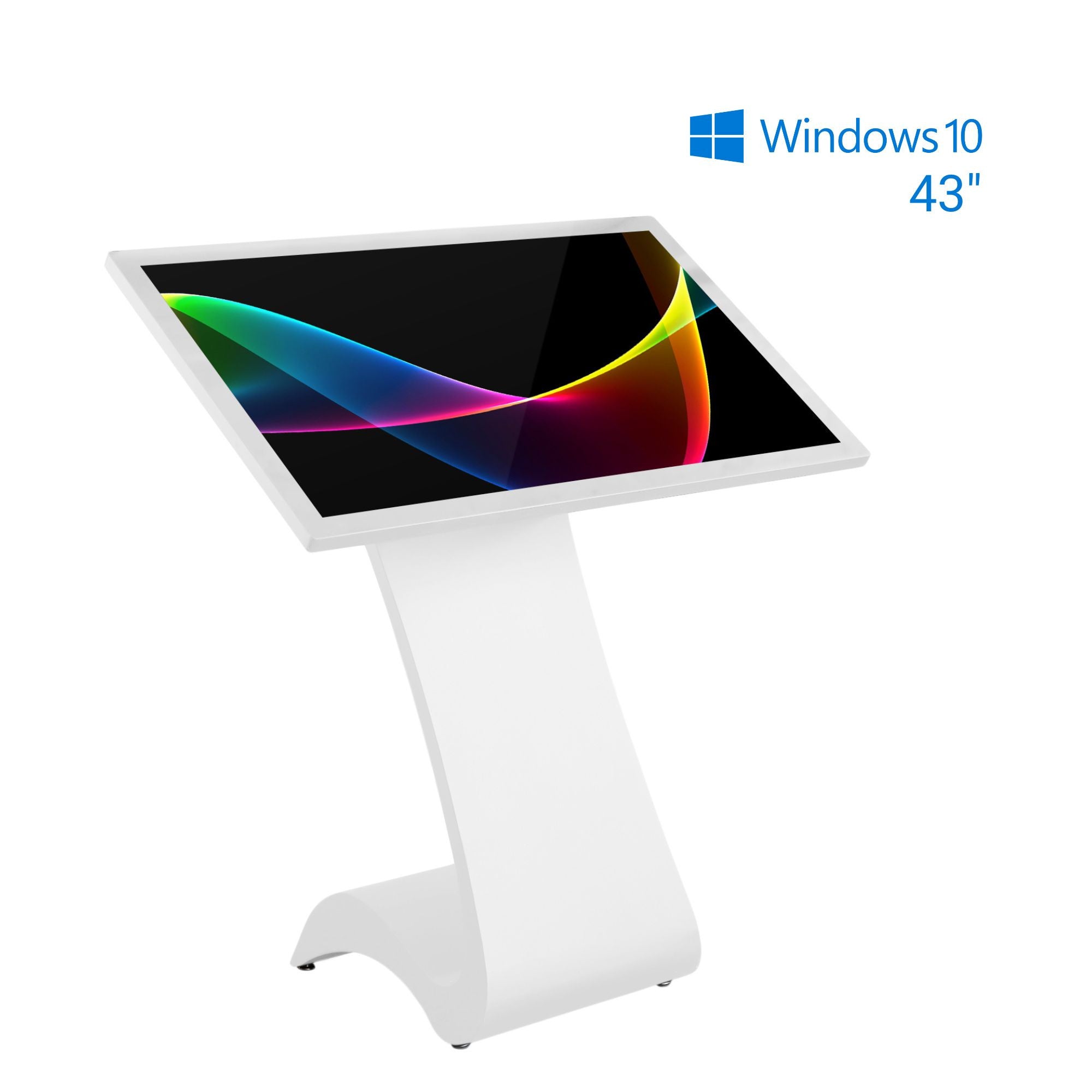 Display publicitario - Digital Kiosk 43" - Pantalla Táctil - Interior - 16GB - Base "S"
