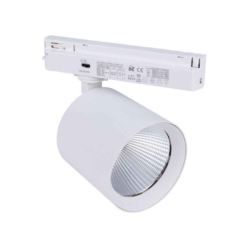Proyector LED para carril monofásico 40W - Panaderías