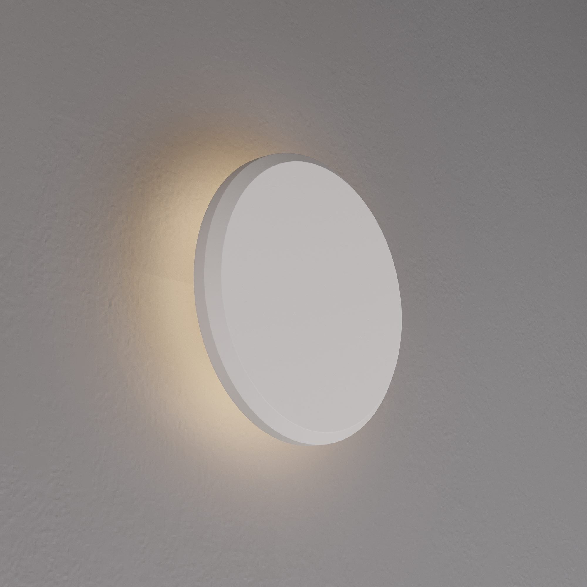 Aplique de pared escayola "Lune" - 2,5W - Luz cálida