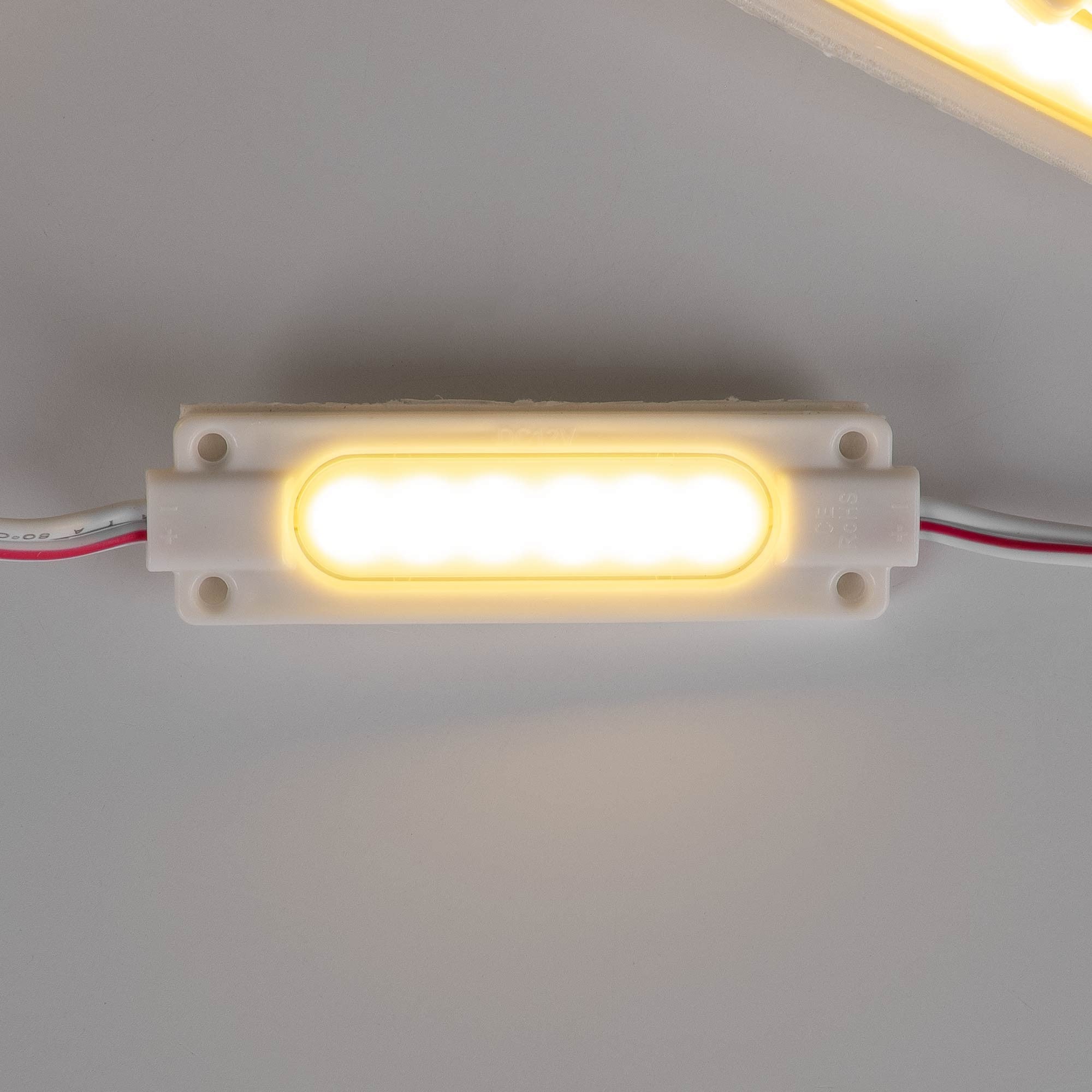 Módulo LED monocolor para rótulos - 1.5W - 12V DC - IP65 - 120º