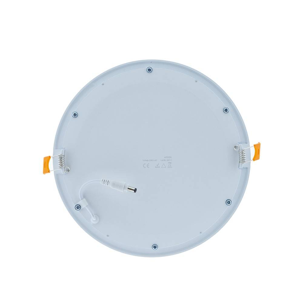 Downlight LED circular empotrable 18W - Corte Ø 205 mm - 5 años de garantía