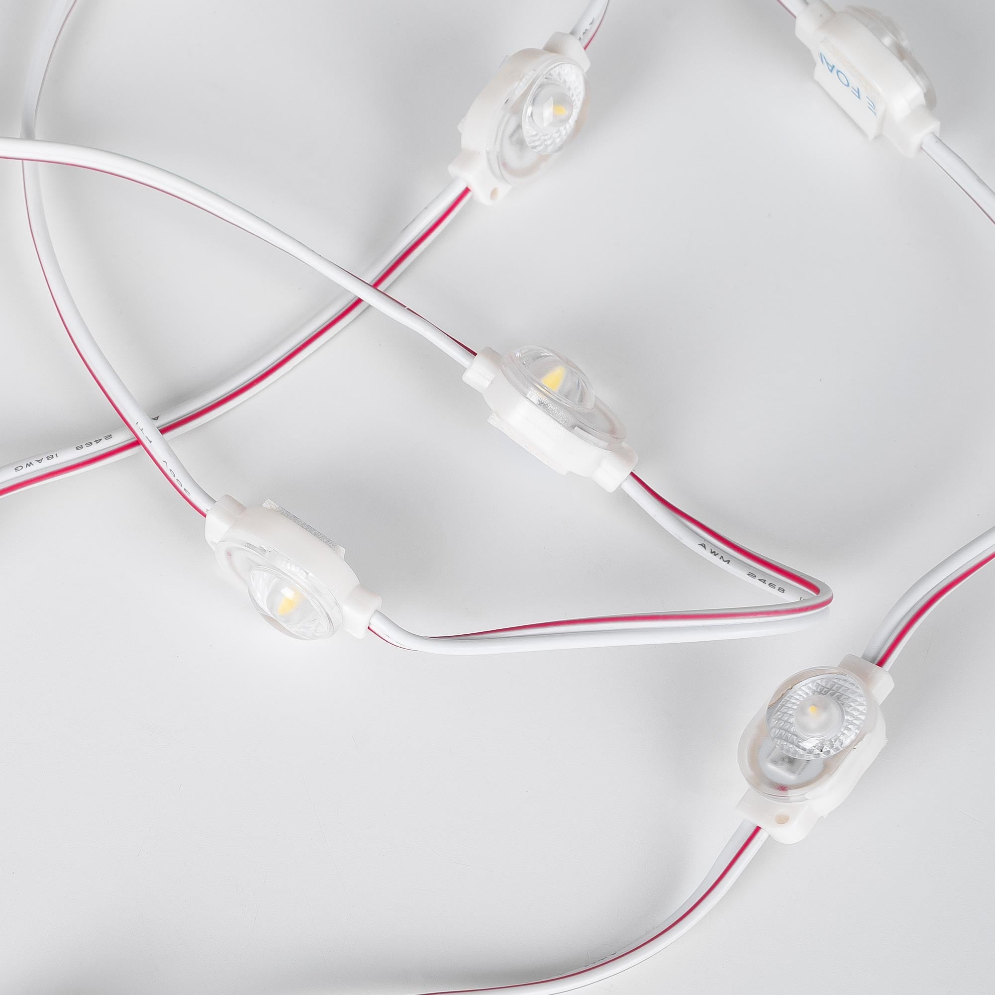 Módulo LED monocolor para rótulos - 0.5W - 12V DC - IP66 - 170º