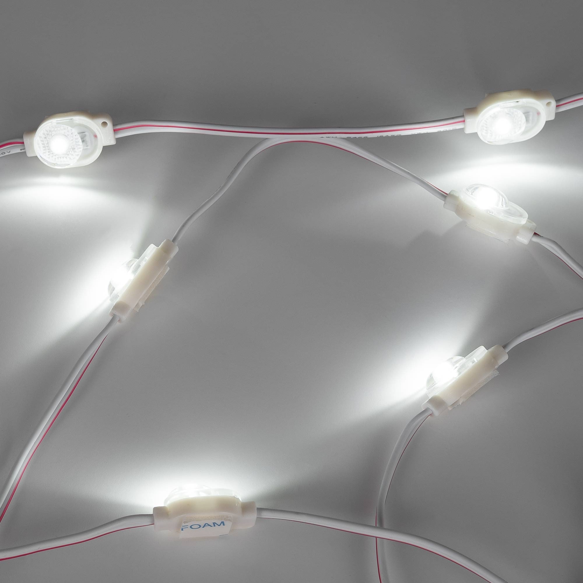 Módulo LED monocolor para rótulos - 0.5W - 12V DC - IP66 - 170º