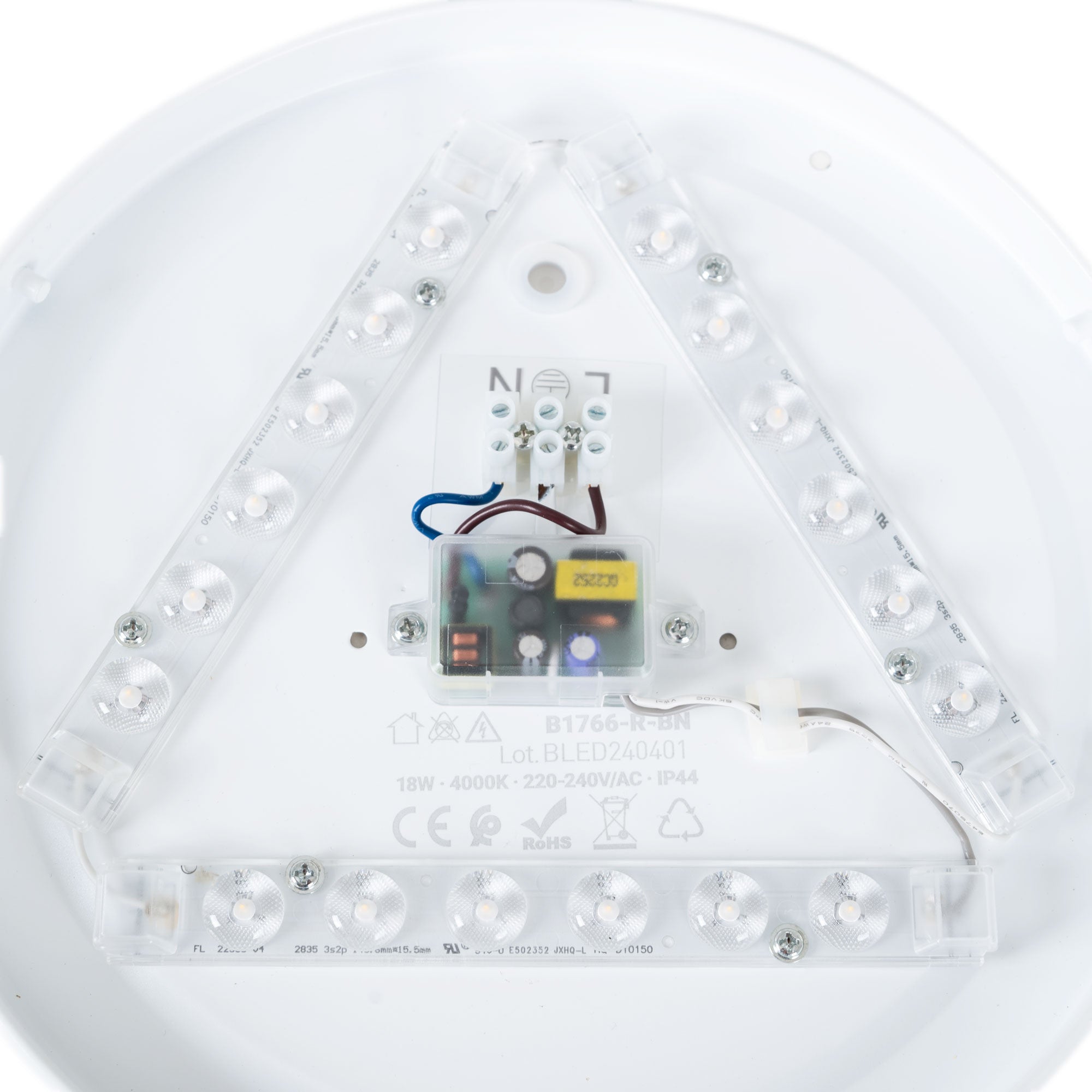 Plafón LED techo 18W - IP44 - Ø26 cm