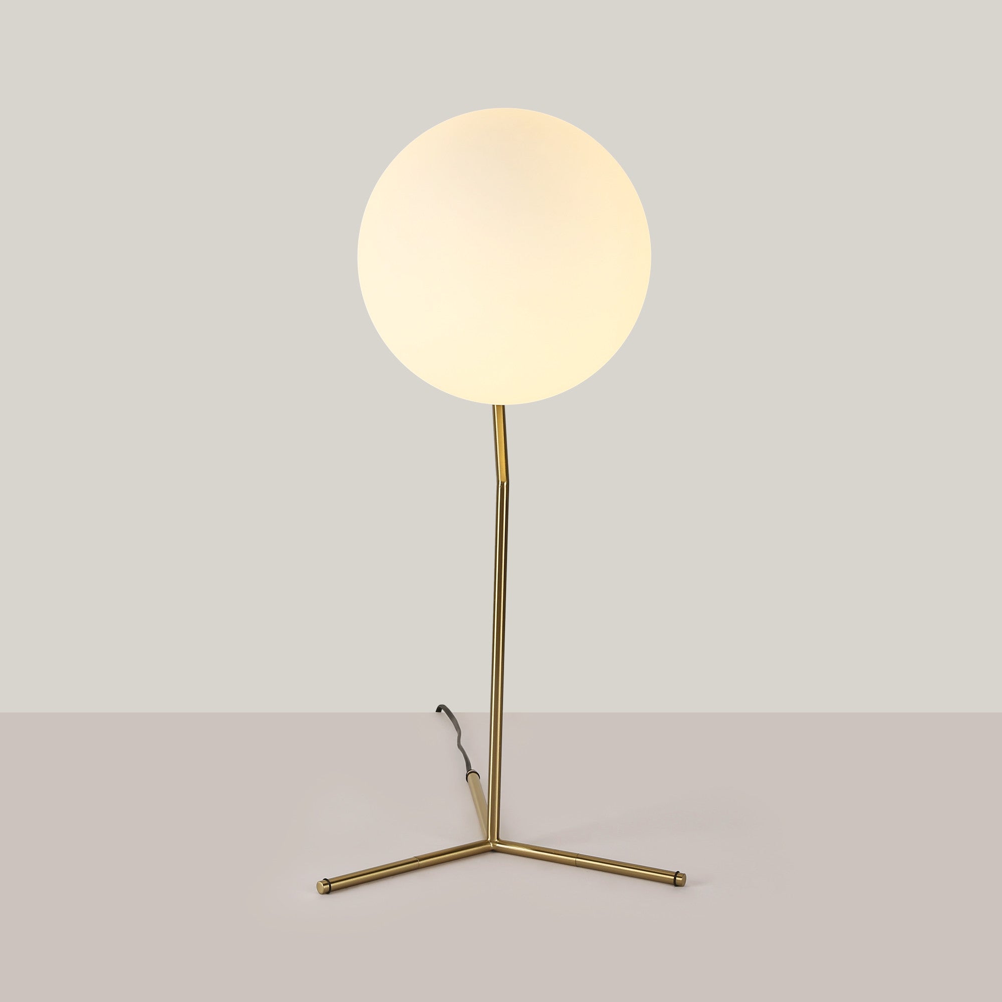 Lámpara de mesa bola cristal "NOLA" - E27 - Ø 25cm