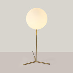 Lámpara de mesa bola cristal "NOLA" - E27 - Ø 25cm