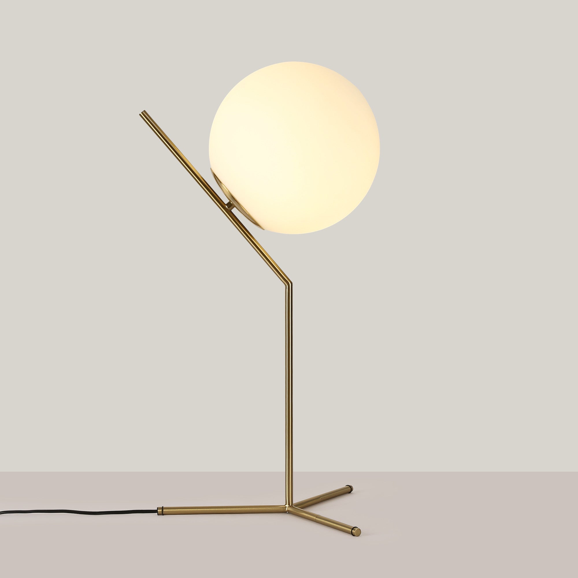 Lámpara de mesa bola cristal "NOLA" - E27 - Ø 25cm
