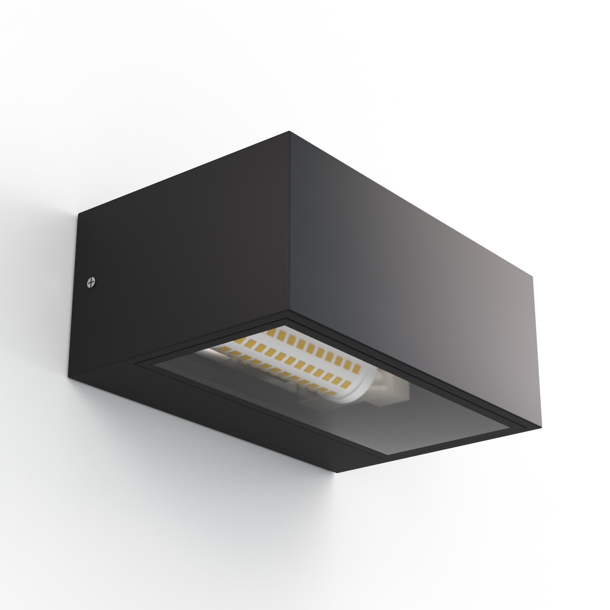 Aplique de pared exterior aluminio "Oriol" - IP44 - R7S