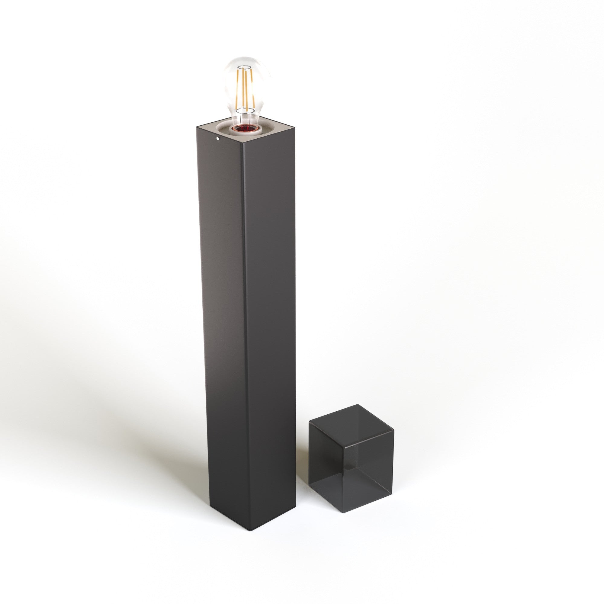 Farola exterior tipo bolardo "SILS" - 60 cm - 1 x E27 - IP44