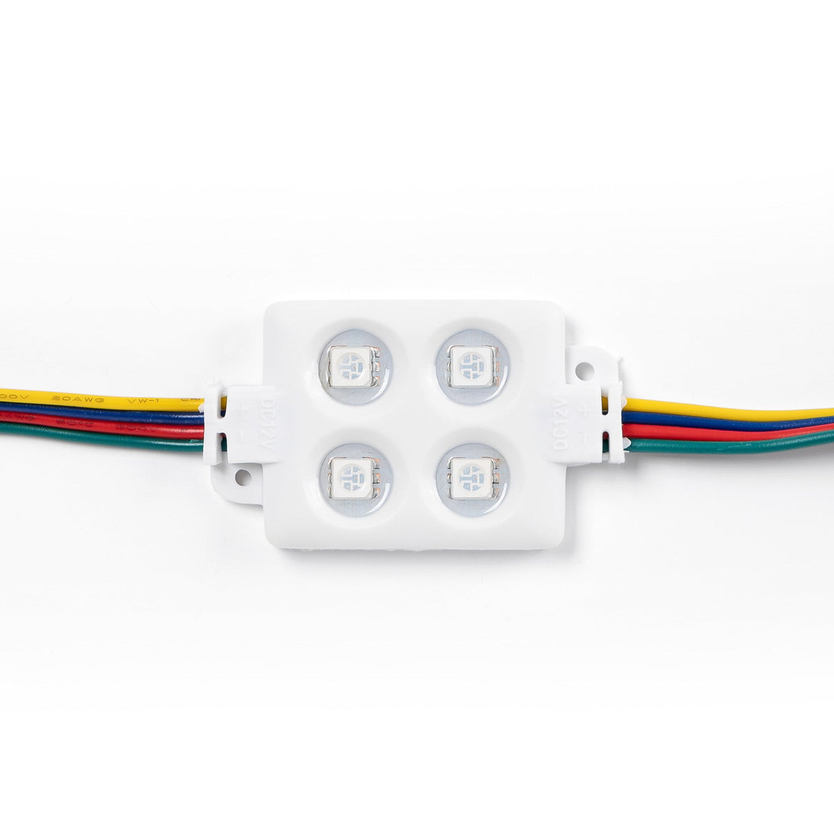 Módulo LED cuadrado para rótulos RGB - 0.96W - 12V DC - IP65 - 120º