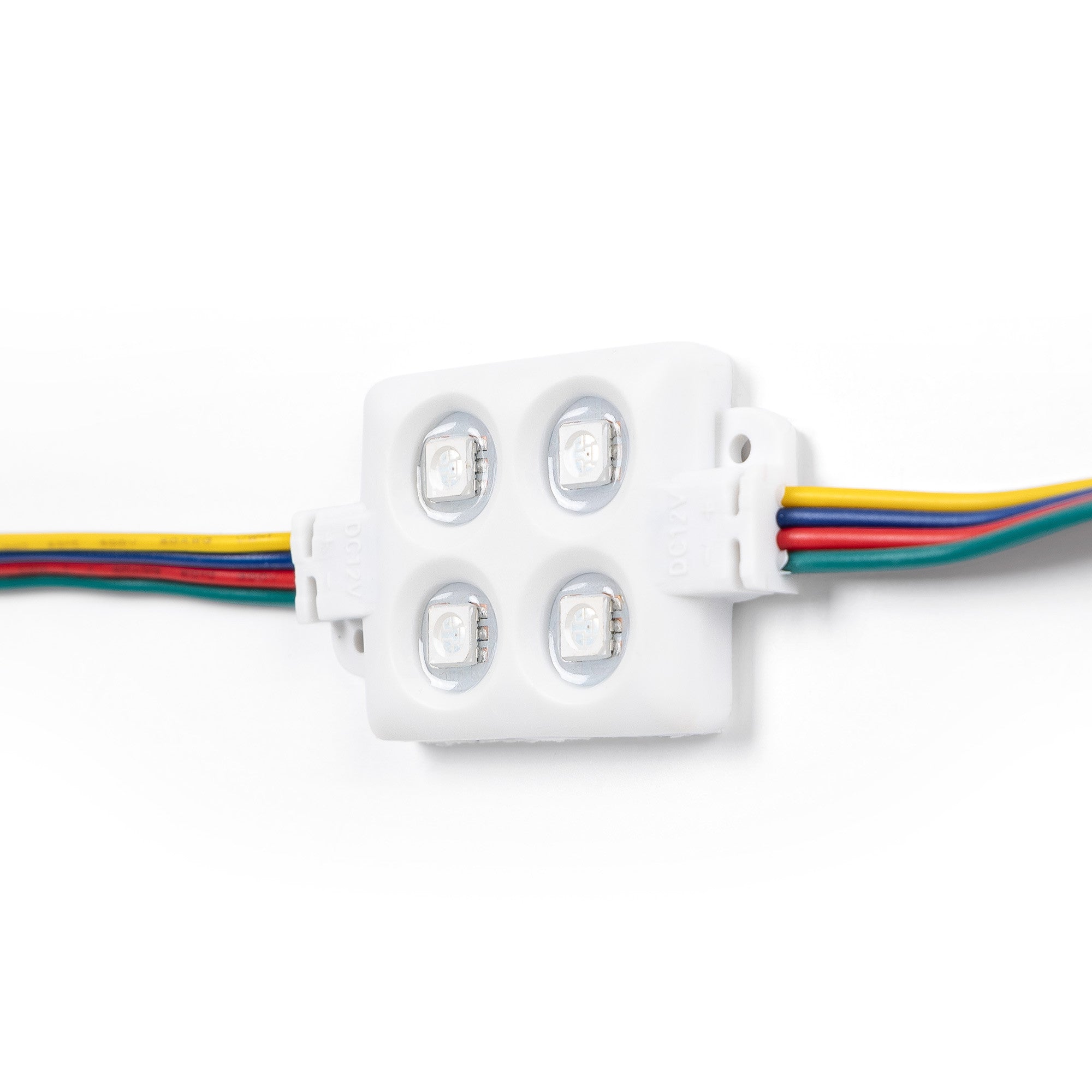 Módulo LED cuadrado para rótulos RGB - 0.96W - 12V DC - IP65 - 120º