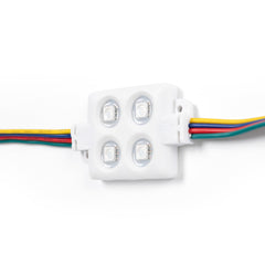 Módulo LED cuadrado para rótulos RGB - 0.96W - 12V DC - IP65 - 120º