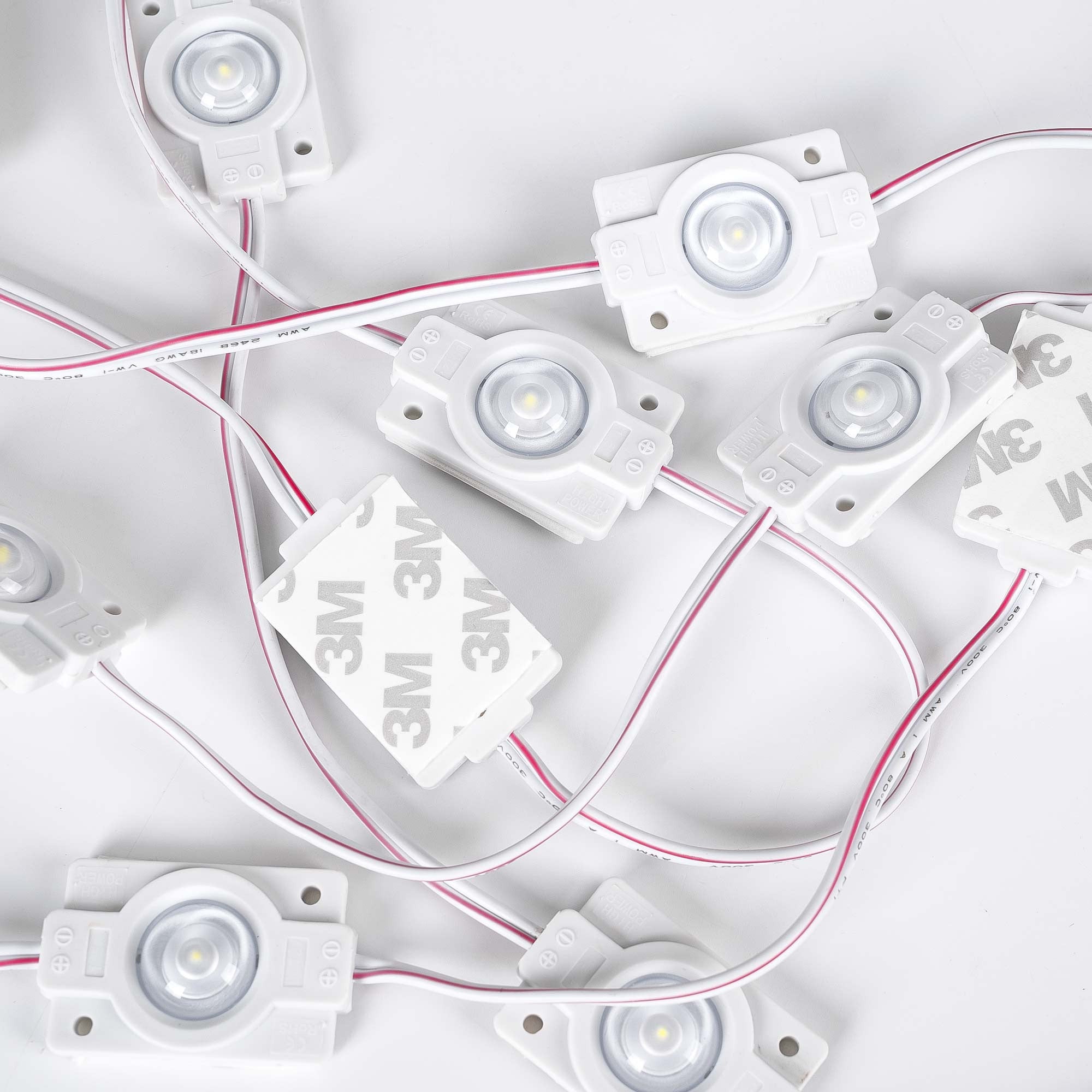Módulos LED monocolor para rótulos - 1,5W - 12V -  IP65 - 160º