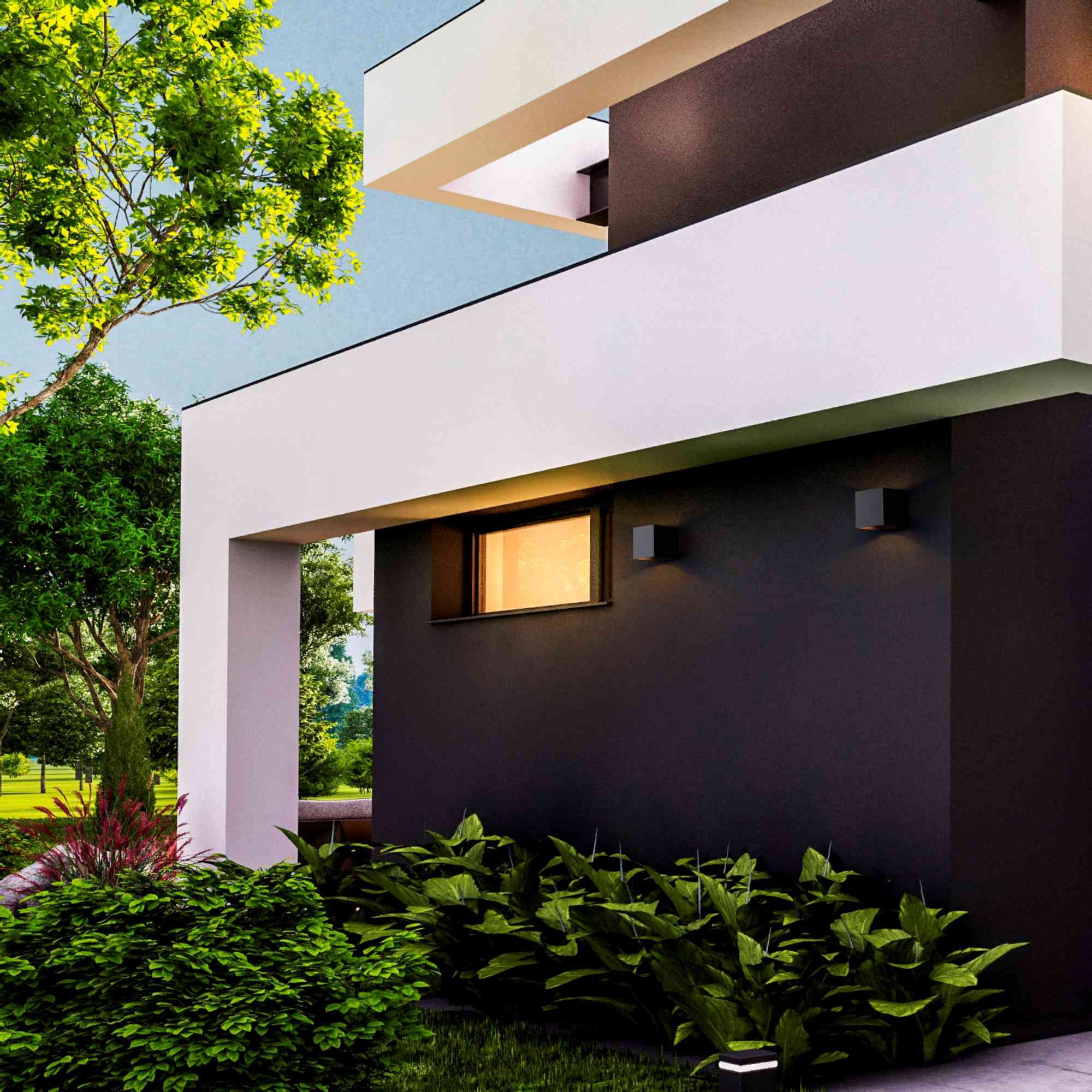 Aplique de pared exterior LED "Montblanc" - 8W - IP54
