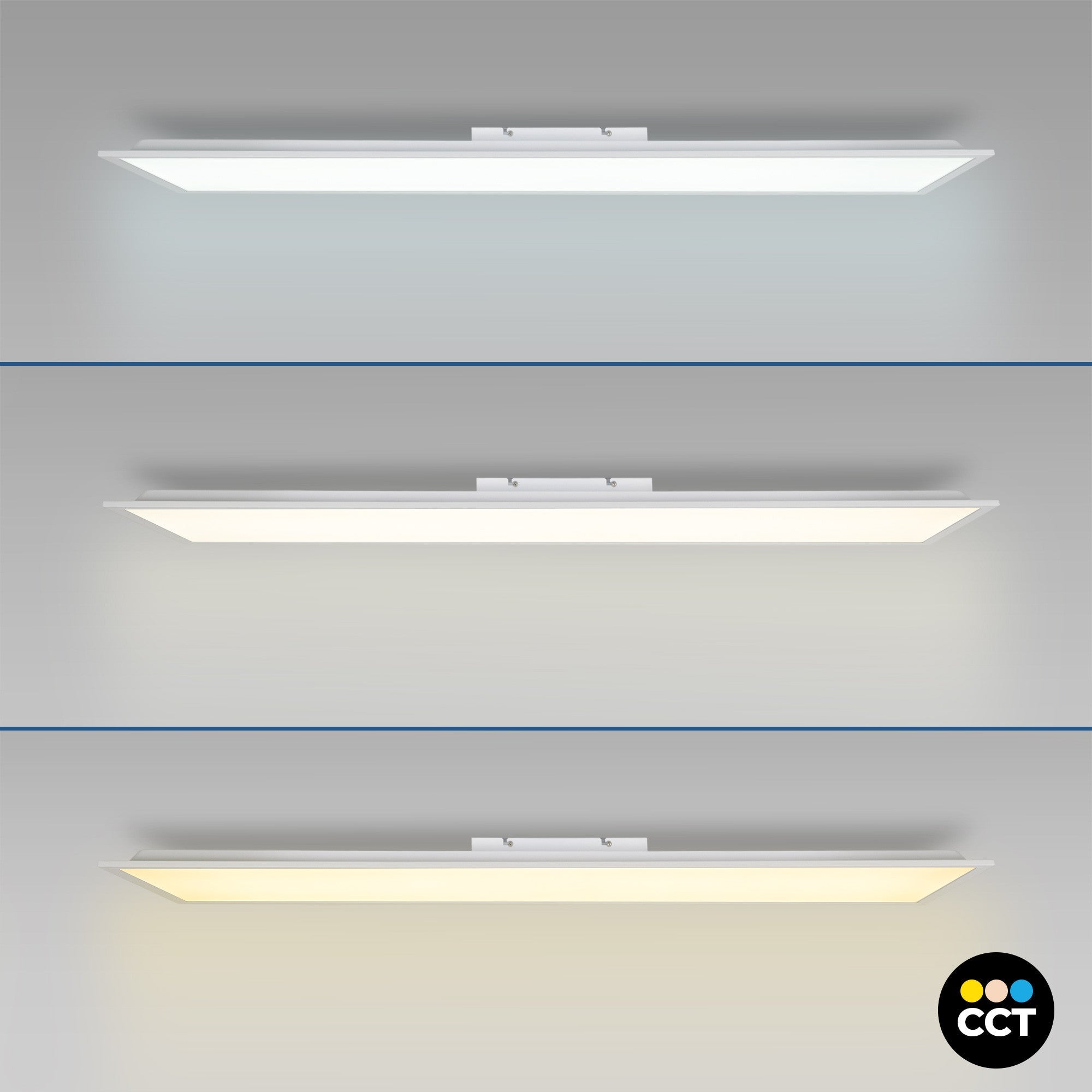 Panel LED de superficie CCT 36W - 120 x 30 cm - 135lm/W - IP20