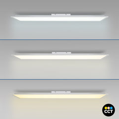 Panel LED de superficie CCT 36W - 120 x 30 cm - 135lm/W - IP20