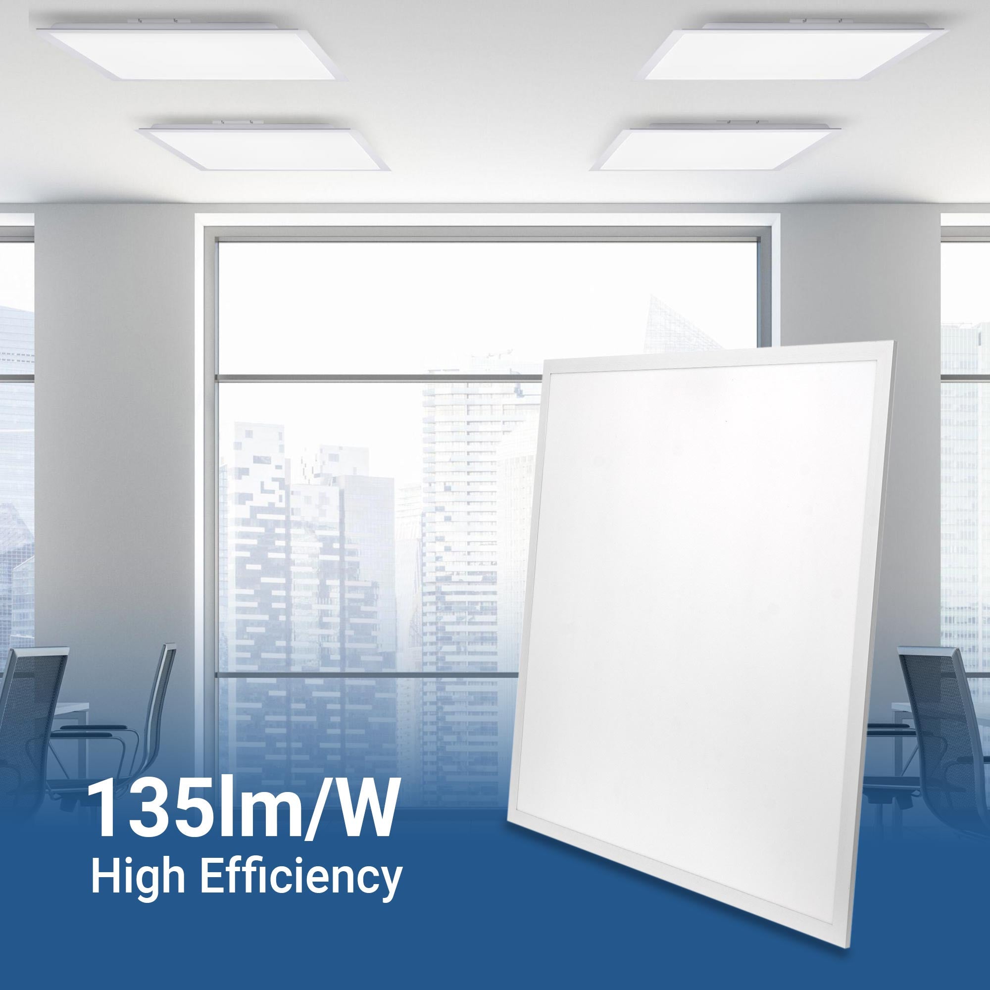 Panel LED de superficie CCT 36W - 60x60 cm - 135lm/W - IP20