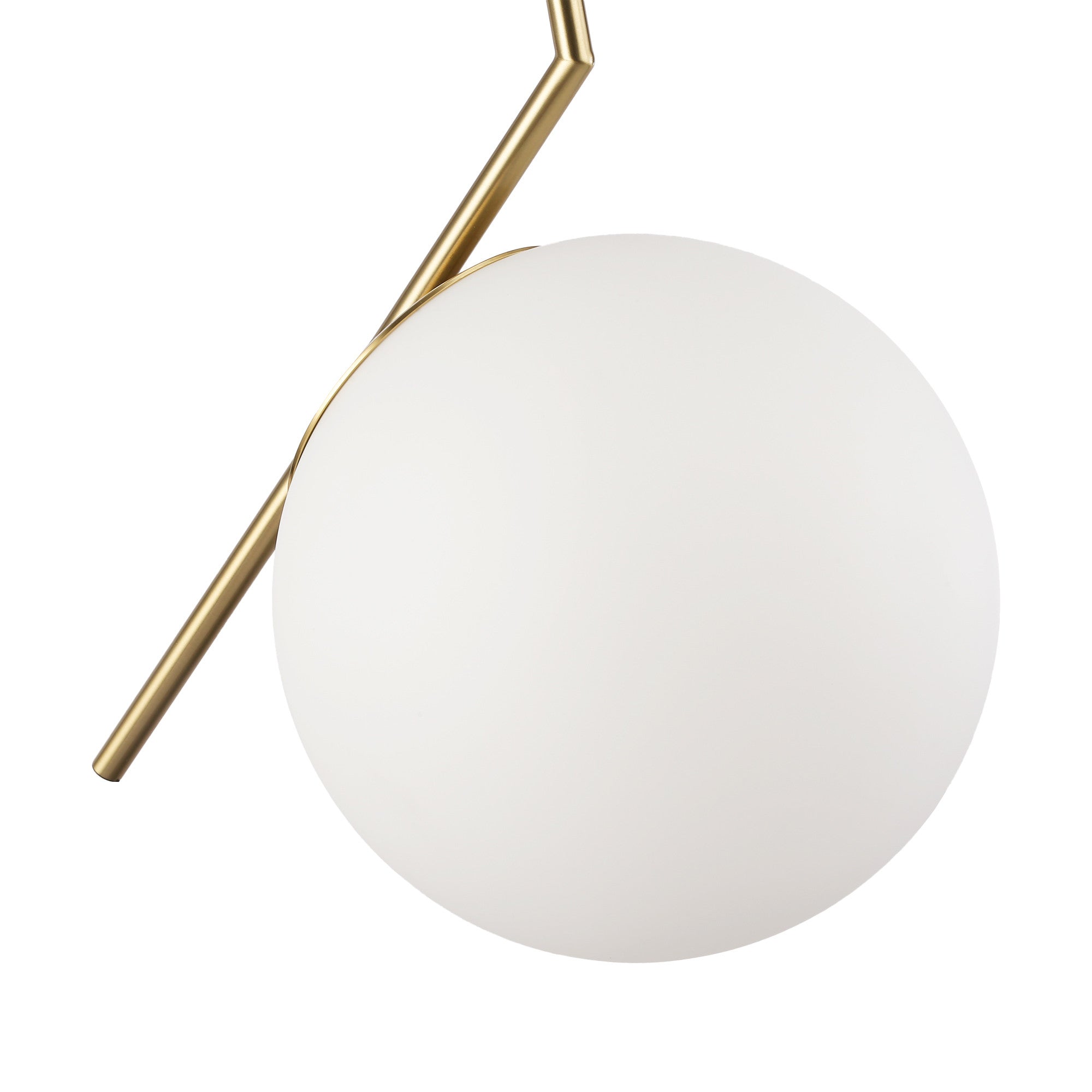 Lámpara colgante bola cristal "HERMI 220" - E27 - Ø 22cm