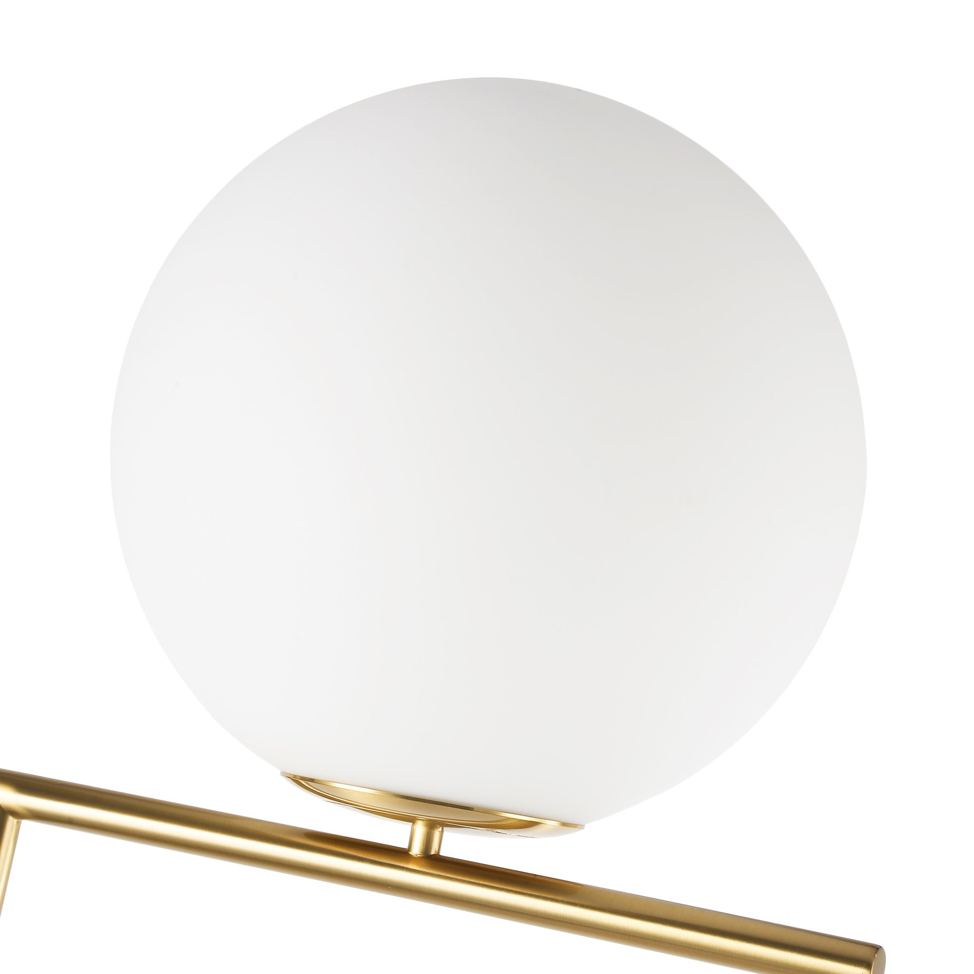 Lámpara de pie bola cristal "Anni 300" - E27 - Ø 30cm