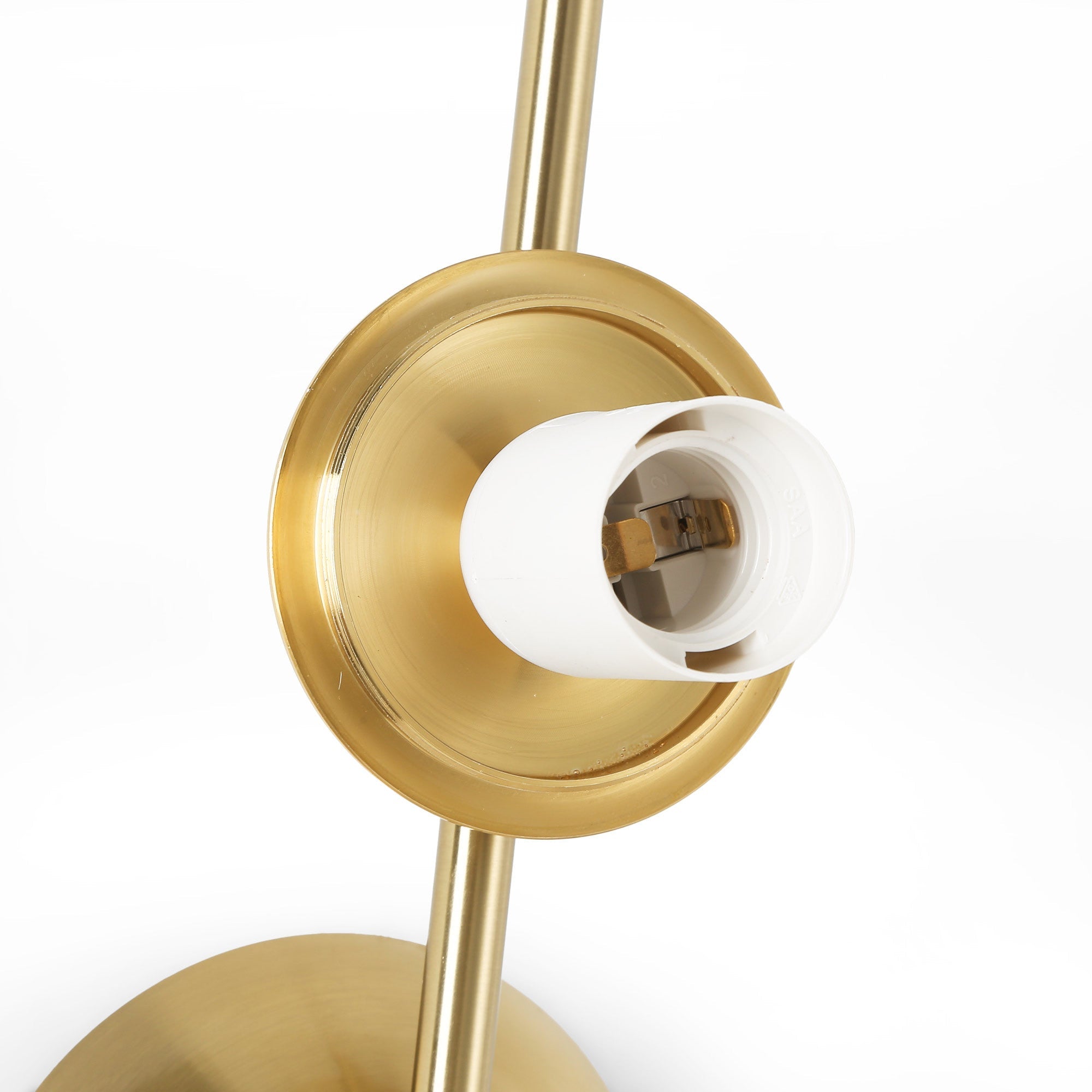 Aplique de pared doble bola cristal "VIC 220" - E27 - Ø 22cm