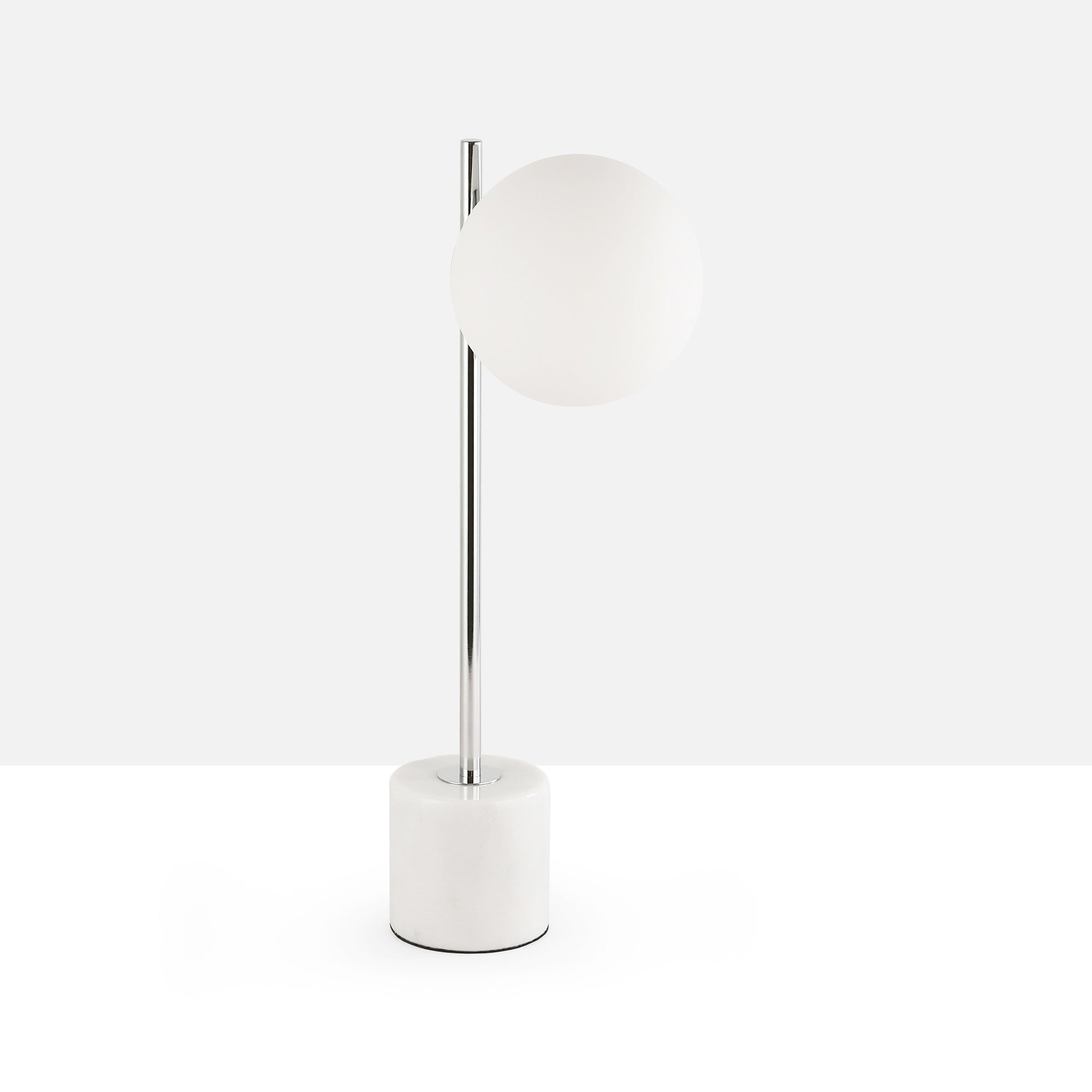 Lámpara de mesa bola cristal "LICRU" - E27 - Ø 15cm