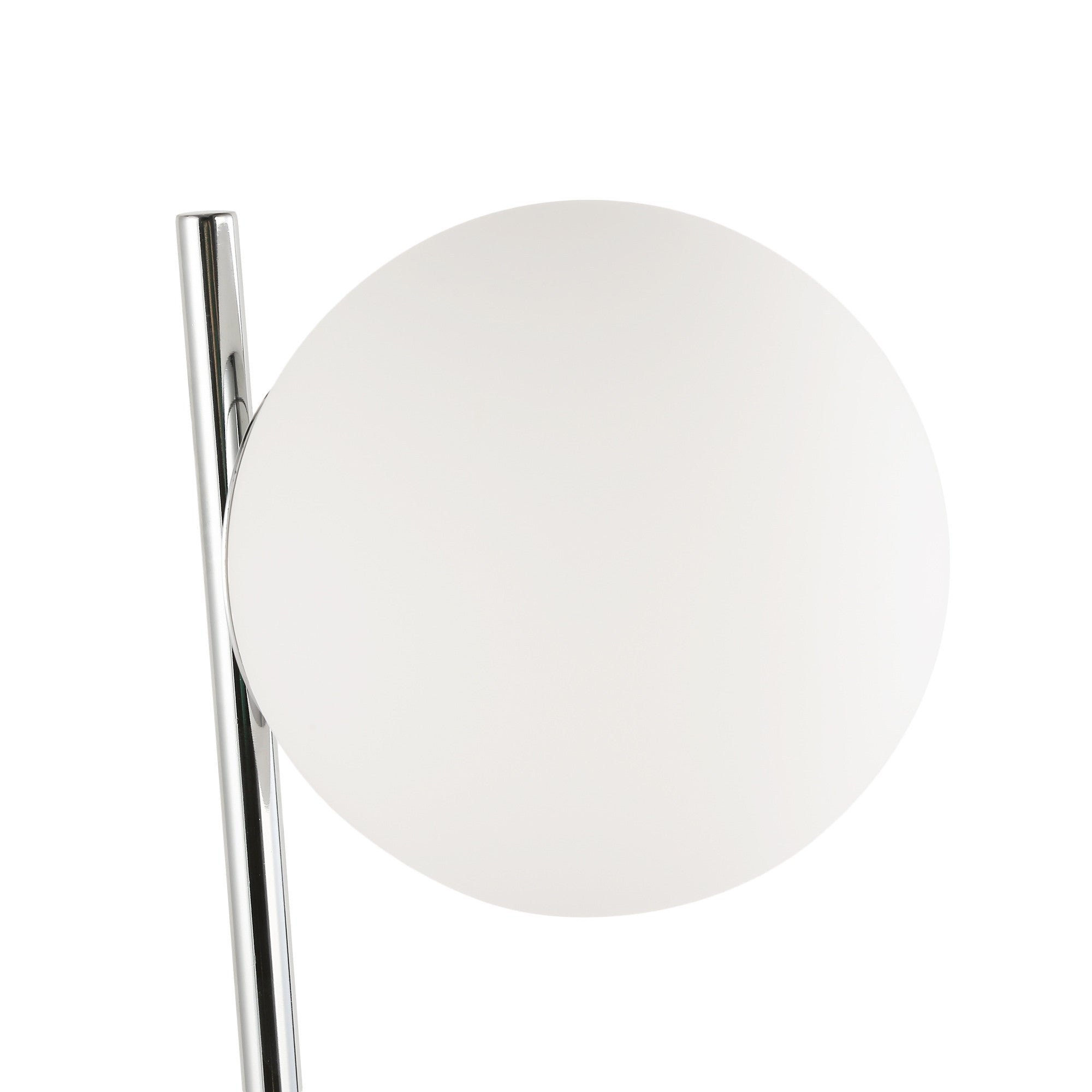 Lámpara de mesa bola cristal "LICRU" - E27 - Ø 15cm