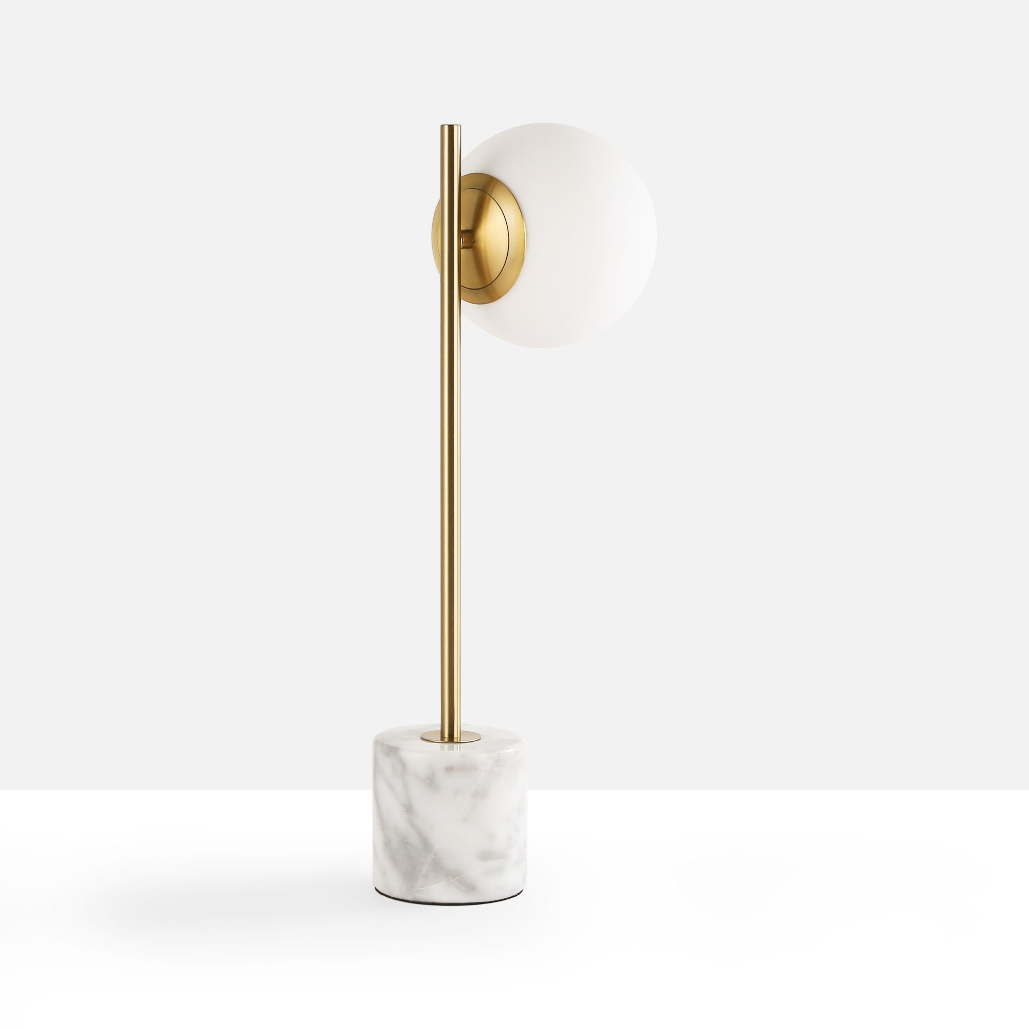 Lámpara de mesa bola cristal "LICRU" - E27 - Ø 15cm