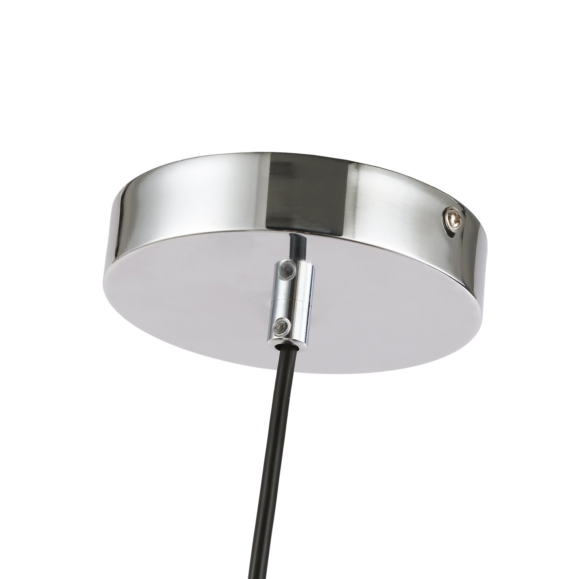 Lámpara colgante bola cristal "TANNA" - E27 - Ø 15cm