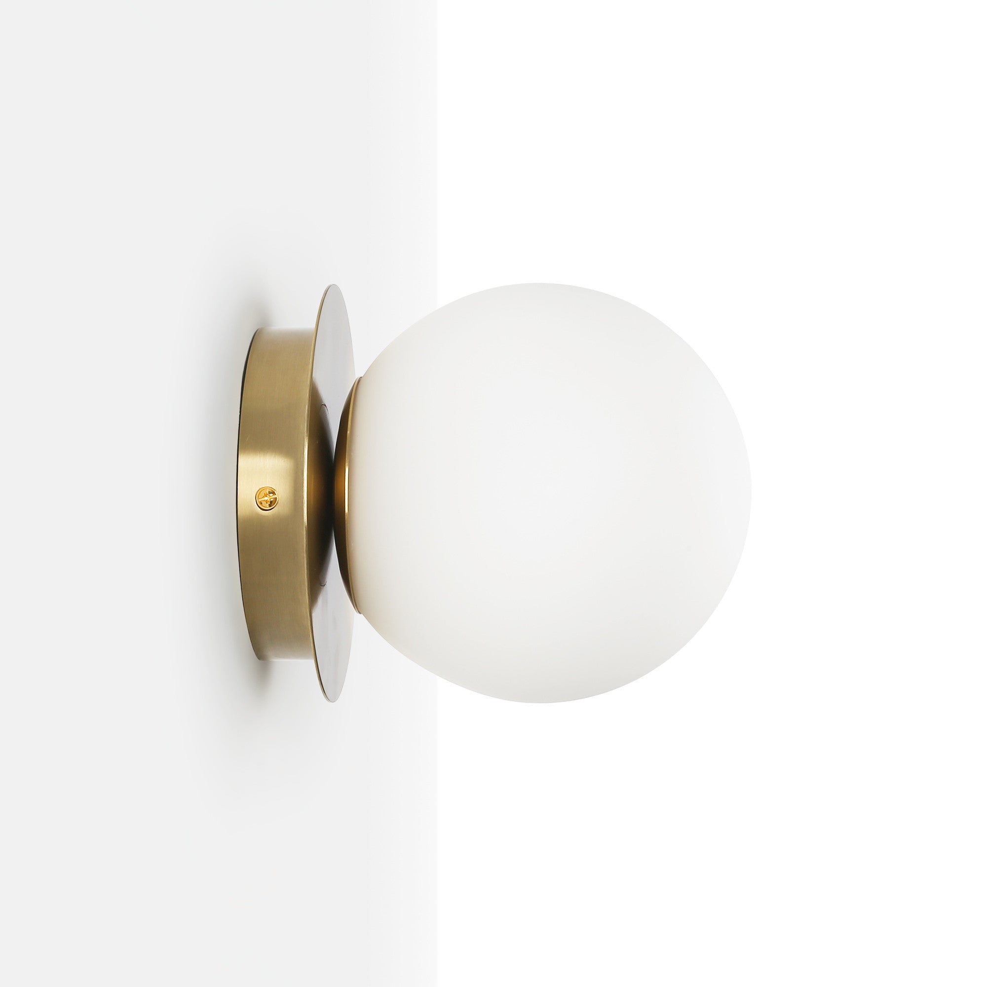Aplique de pared bola cristal "ARCE" - E27 - Ø 15cm
