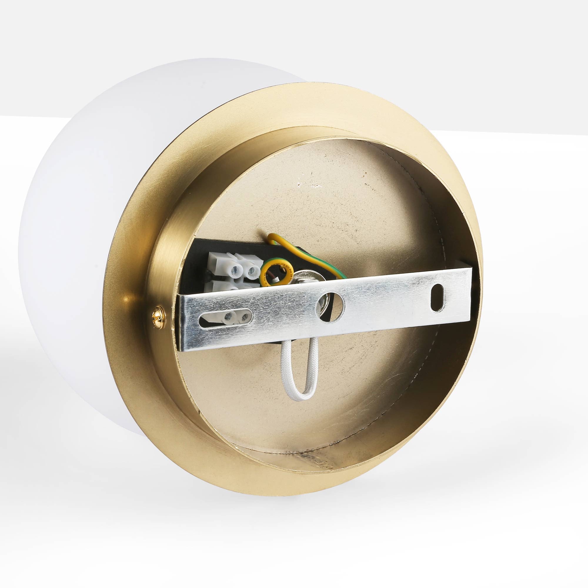 Aplique de pared bola cristal "ARCE" - E27 - Ø 15cm