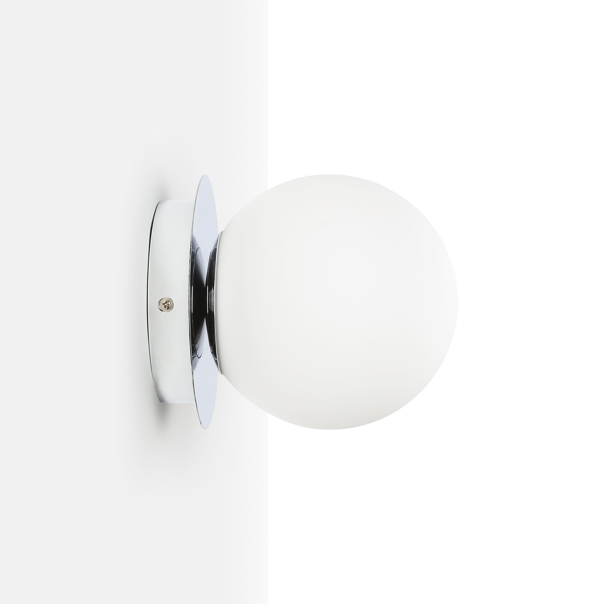 Aplique de pared bola cristal "ARCE" - E27 - Ø 15cm