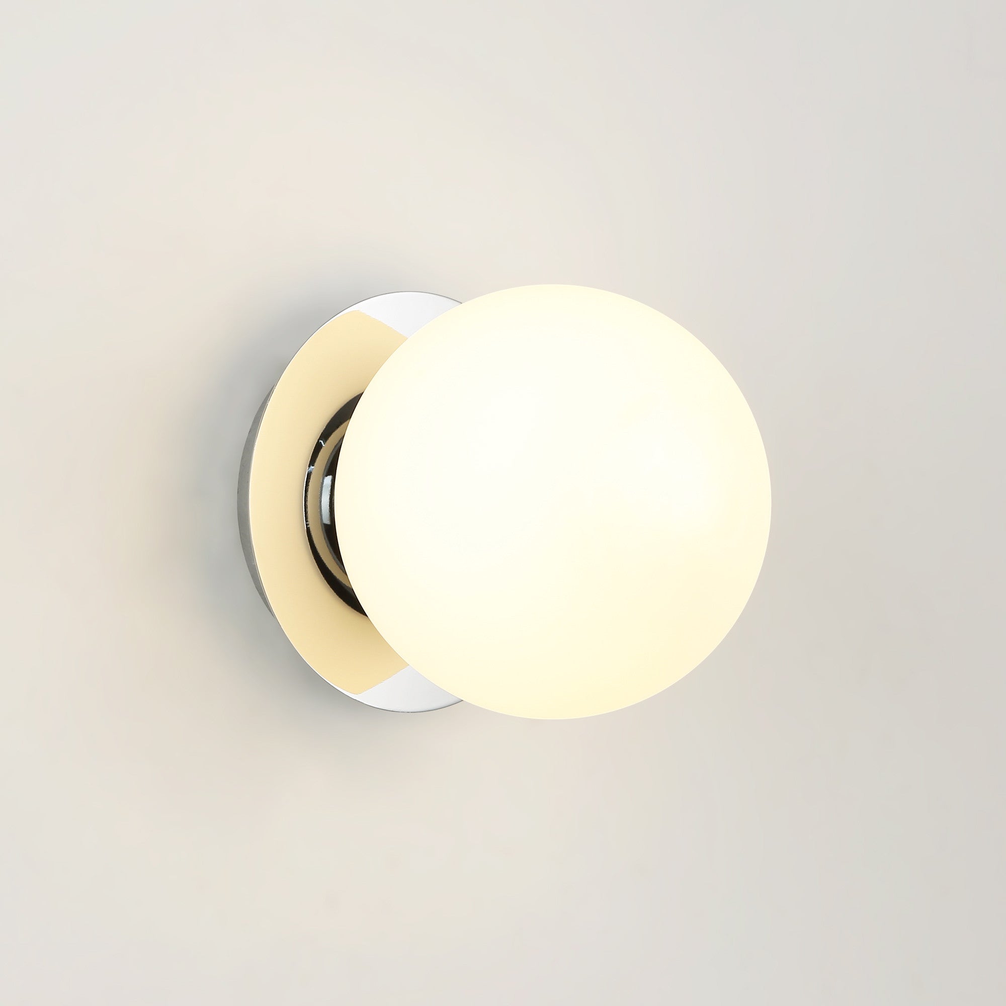 Aplique de pared bola cristal "ARCE" - E27 - Ø 15cm