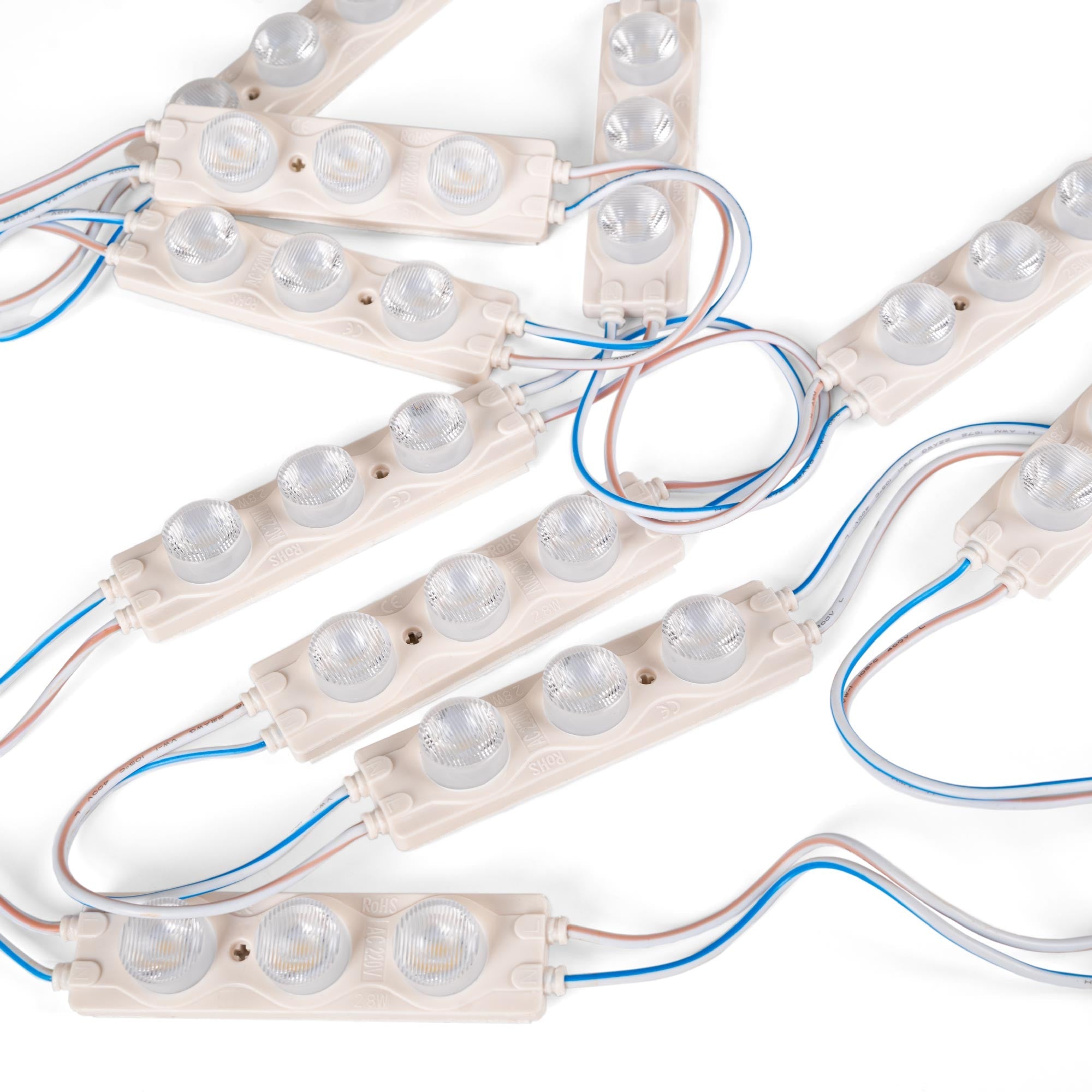 Módulo LED monocolor para rótulos - 3W - 220V AC - IP65 - 16º