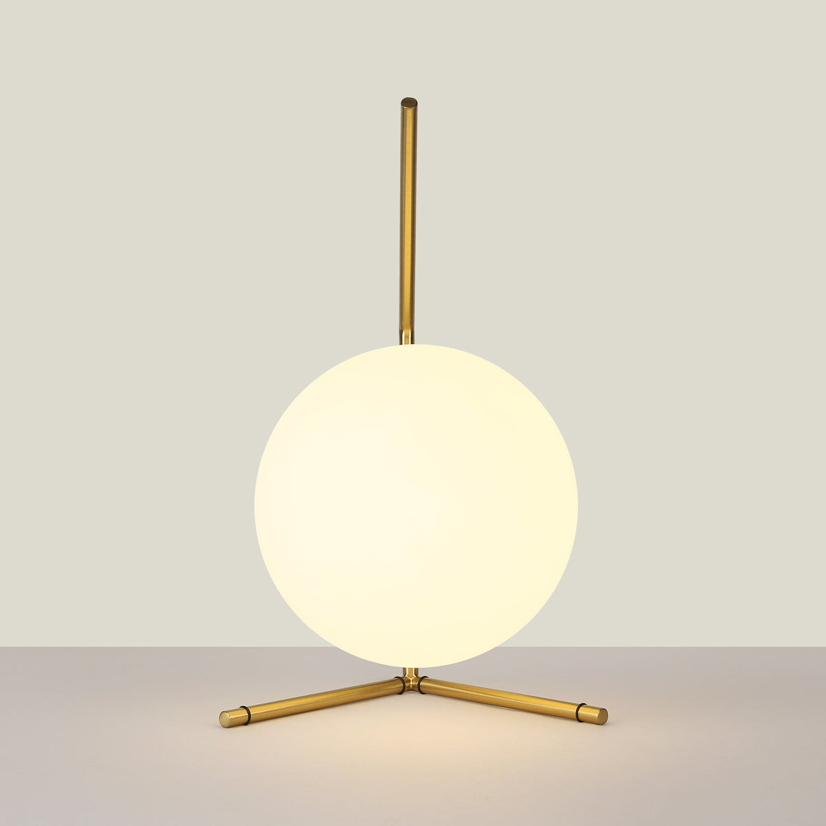 Lámpara de mesa bola cristal "OCTO 200" - E27 -  Ø 22cm