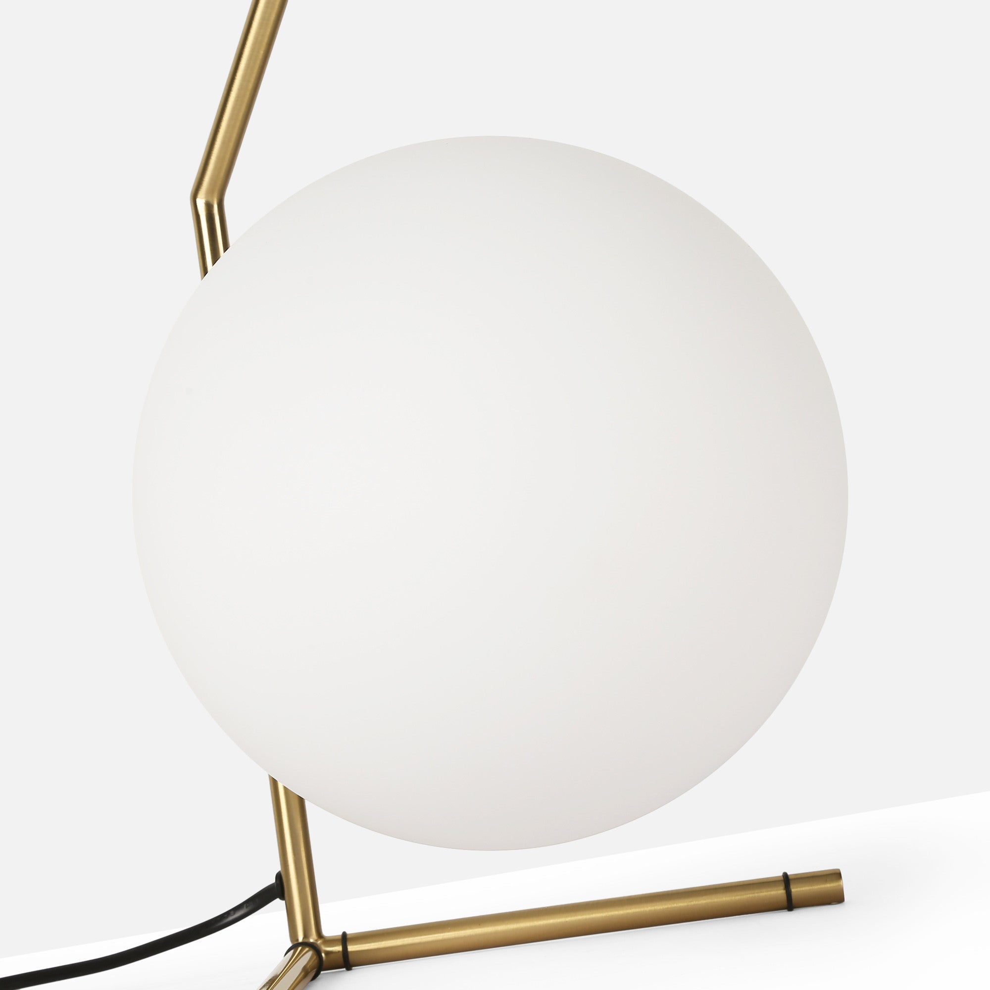 Lámpara de mesa bola cristal "OCTO 200" - E27 -  Ø 22cm