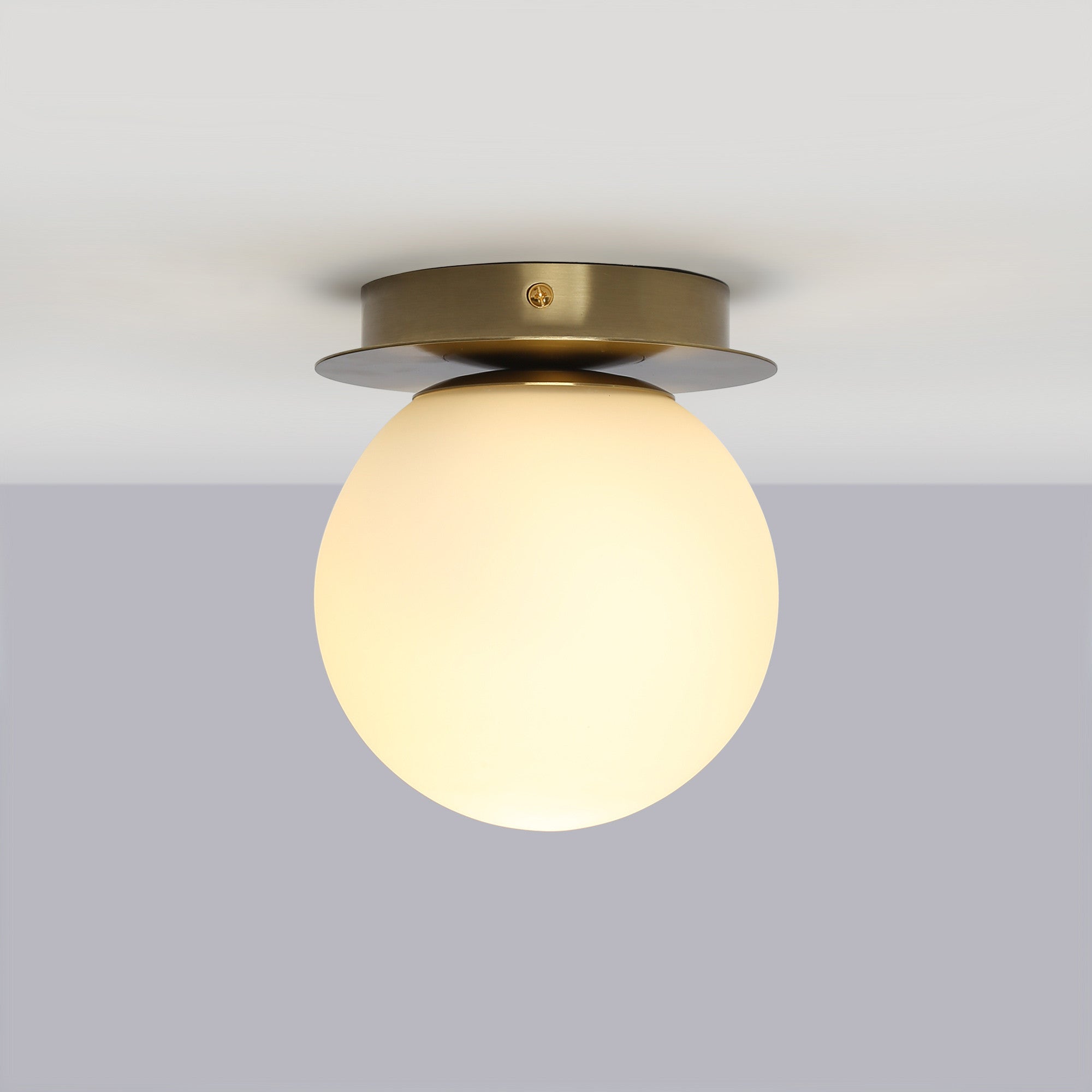 Aplique de pared bola cristal "ARCE" - E27 - Ø 15cm