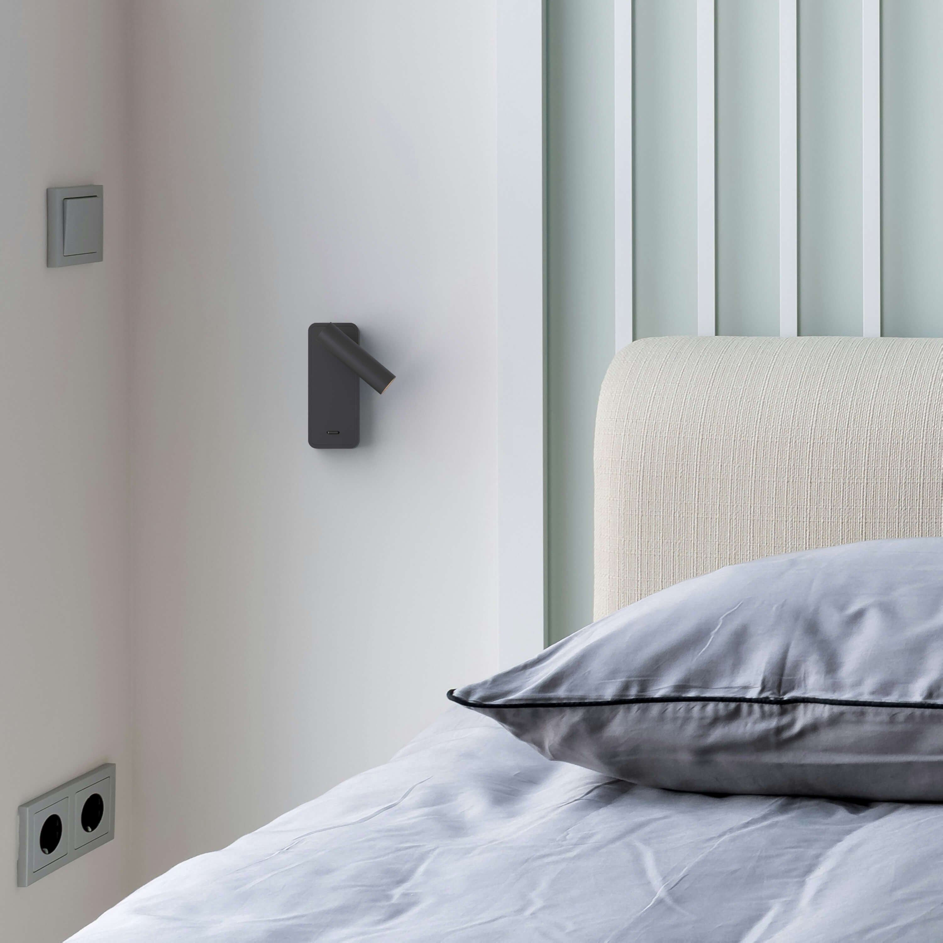 Aplique de pared para lectura "RAAM" 3W - Orientable - Chip OSRAM